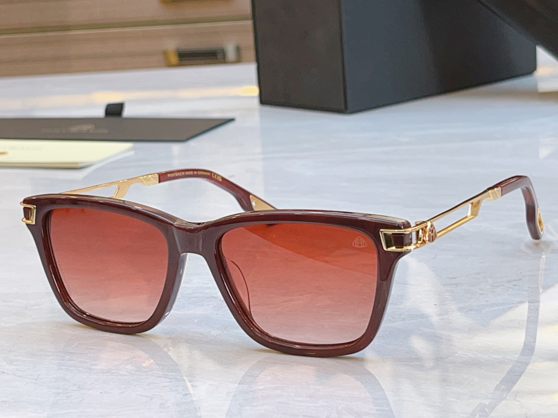 ，【MAYBAC*】迈巴*赫新款太阳镜🕶️🕶️，MODEL1K/Y/E-WX-2122，SIZE：54口