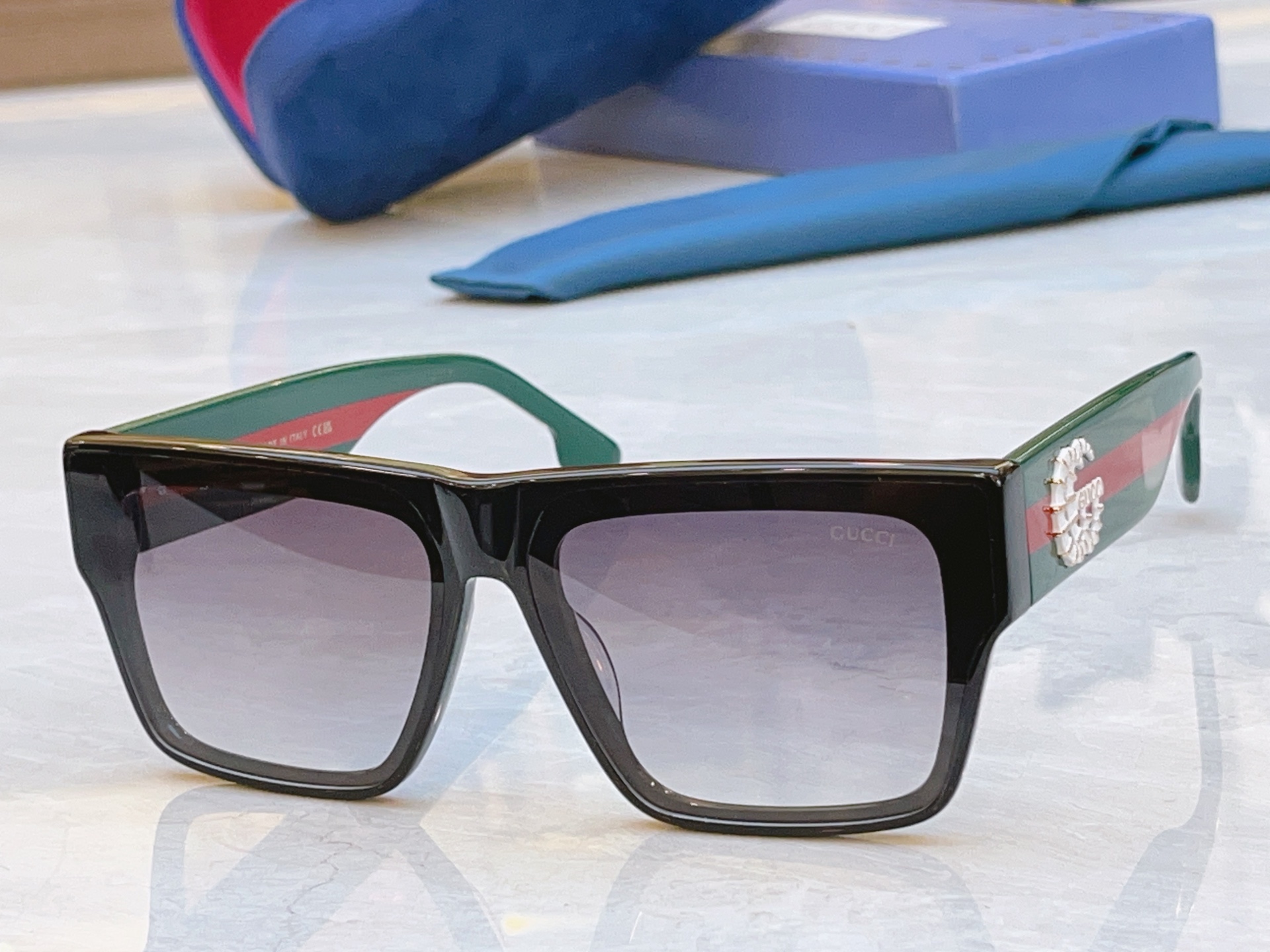 ，【GUCC*】古*驰新款太阳镜，MODELGG1640，SIZE54口19-143