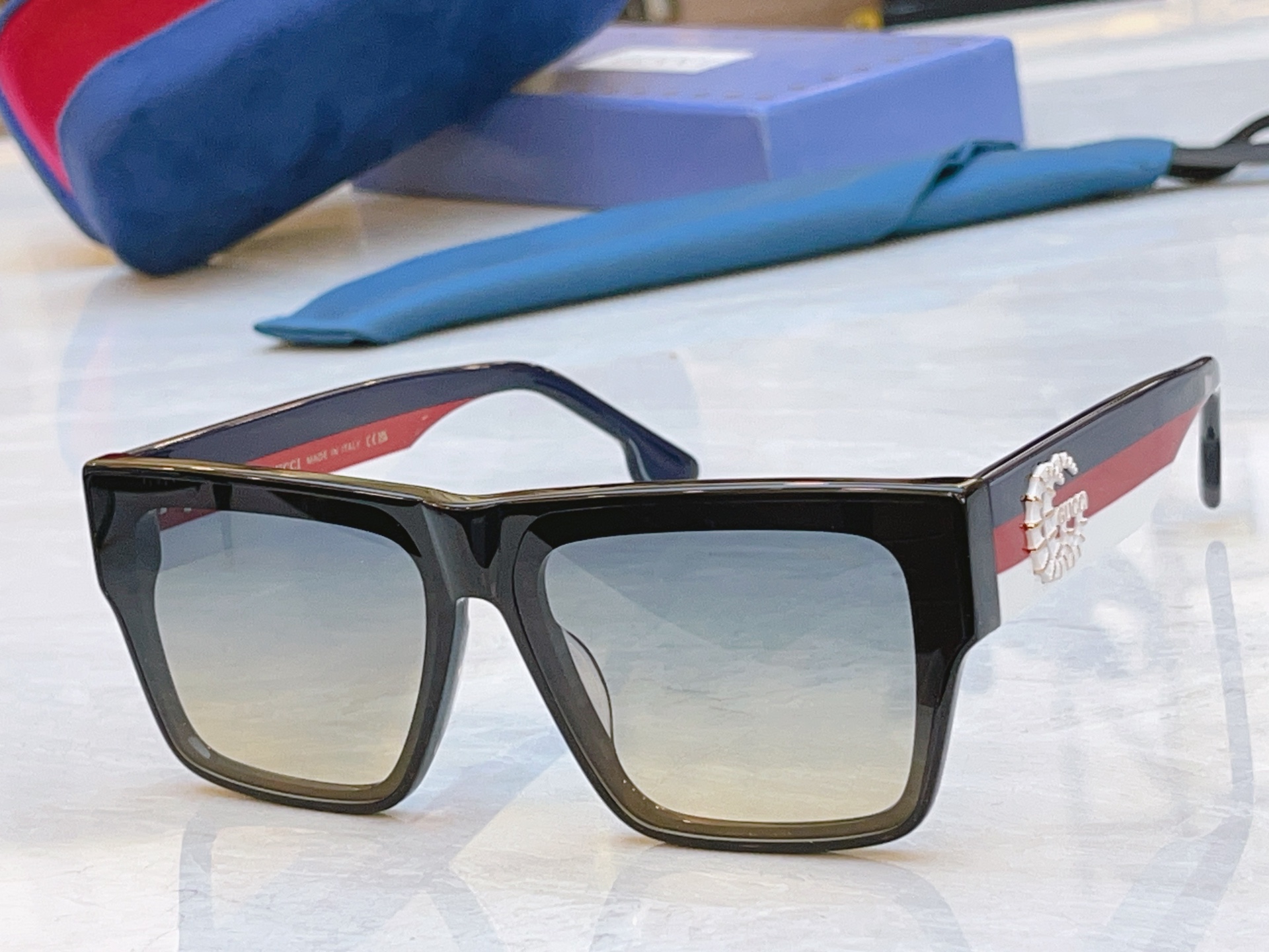 ，【GUCC*】古*驰新款太阳镜，MODELGG1640，SIZE54口19-143