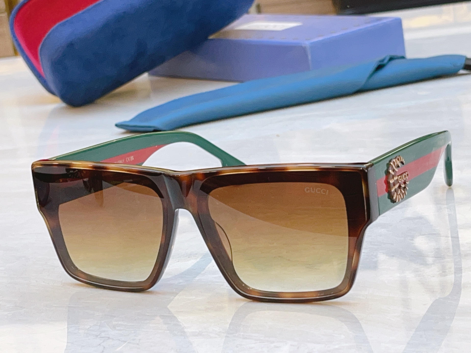 ，【GUCC*】古*驰新款太阳镜，MODELGG1640，SIZE54口19-143