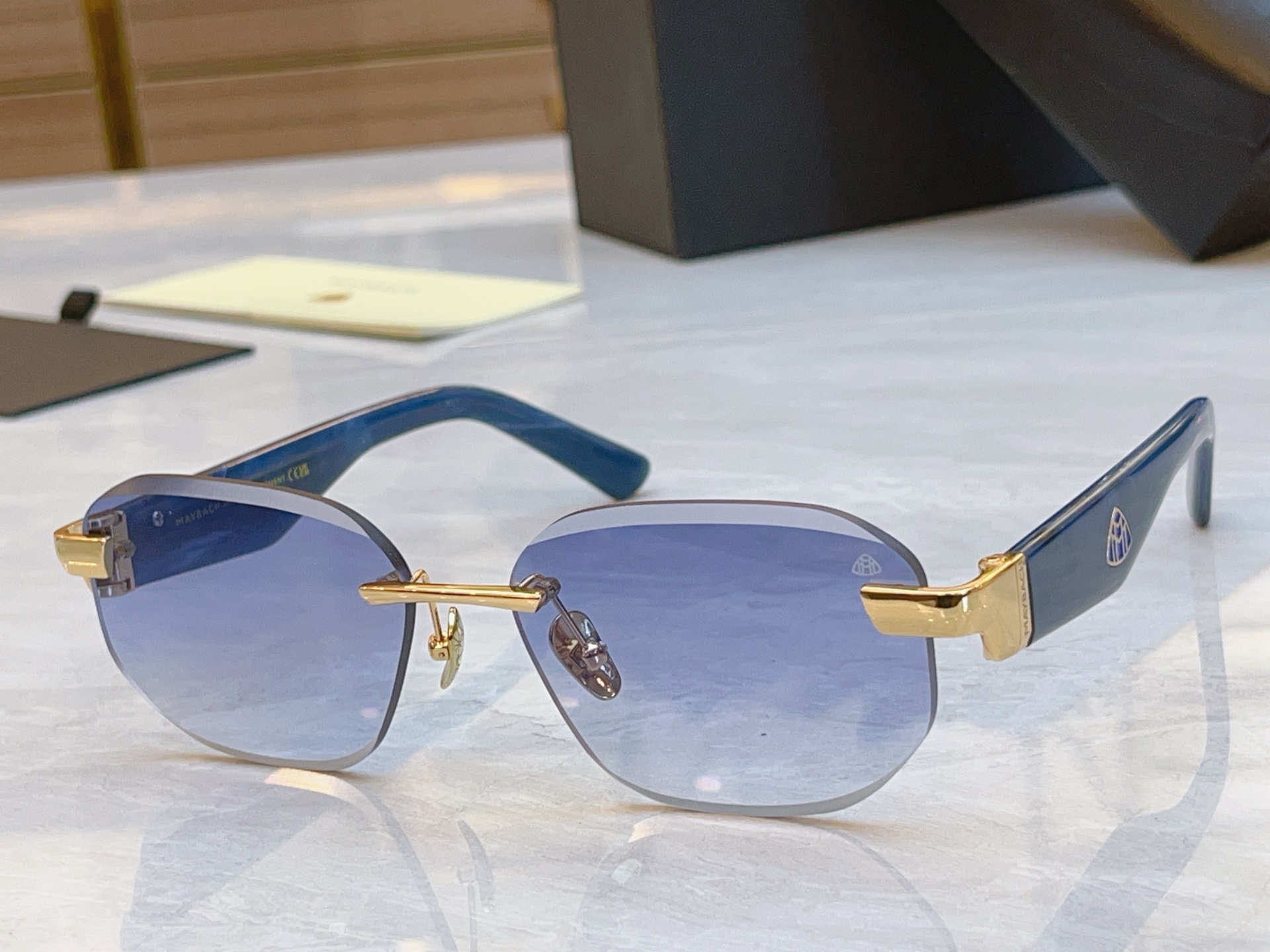 ，【MAYBAC*】迈巴*赫新款太阳镜🕶️🕶️，MODELRA/FU-X/N-Z111，SIZE：58口