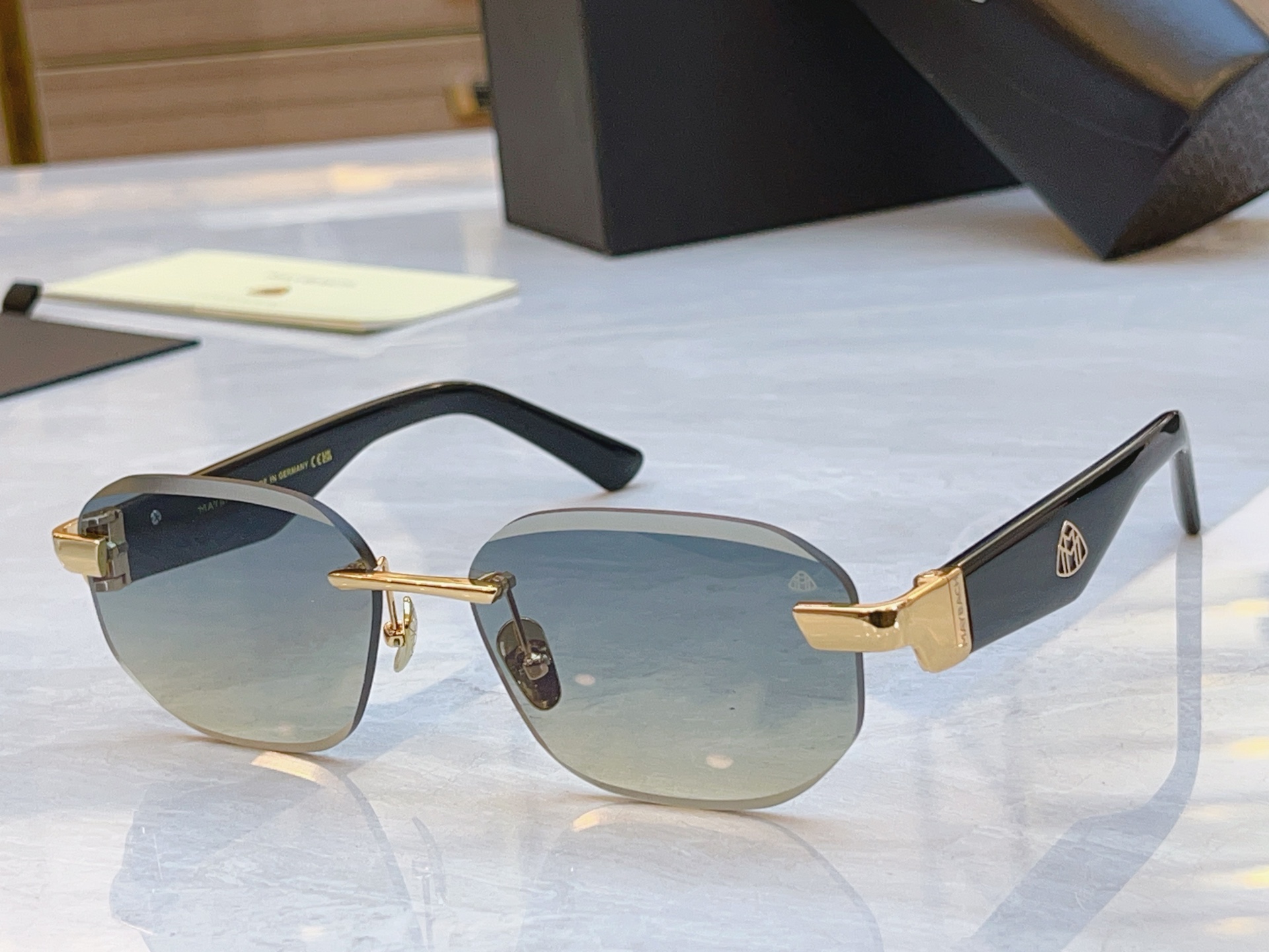 ，【MAYBAC*】迈巴*赫新款太阳镜🕶️🕶️，MODELRA/FU-X/N-Z111，SIZE：58口