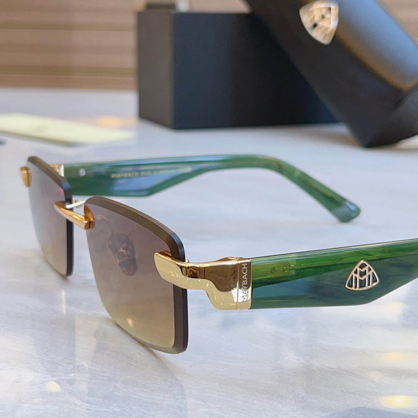 ，【MAYBAC*】迈巴*赫新款太阳镜🕶️🕶️，MODELAB/ IJ - H /D - Z112，SI