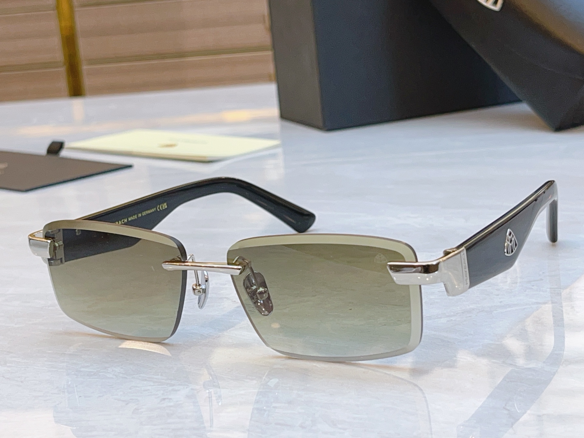 ，【MAYBAC*】迈巴*赫新款太阳镜🕶️🕶️，MODELAB/ IJ - H /D - Z112，SI