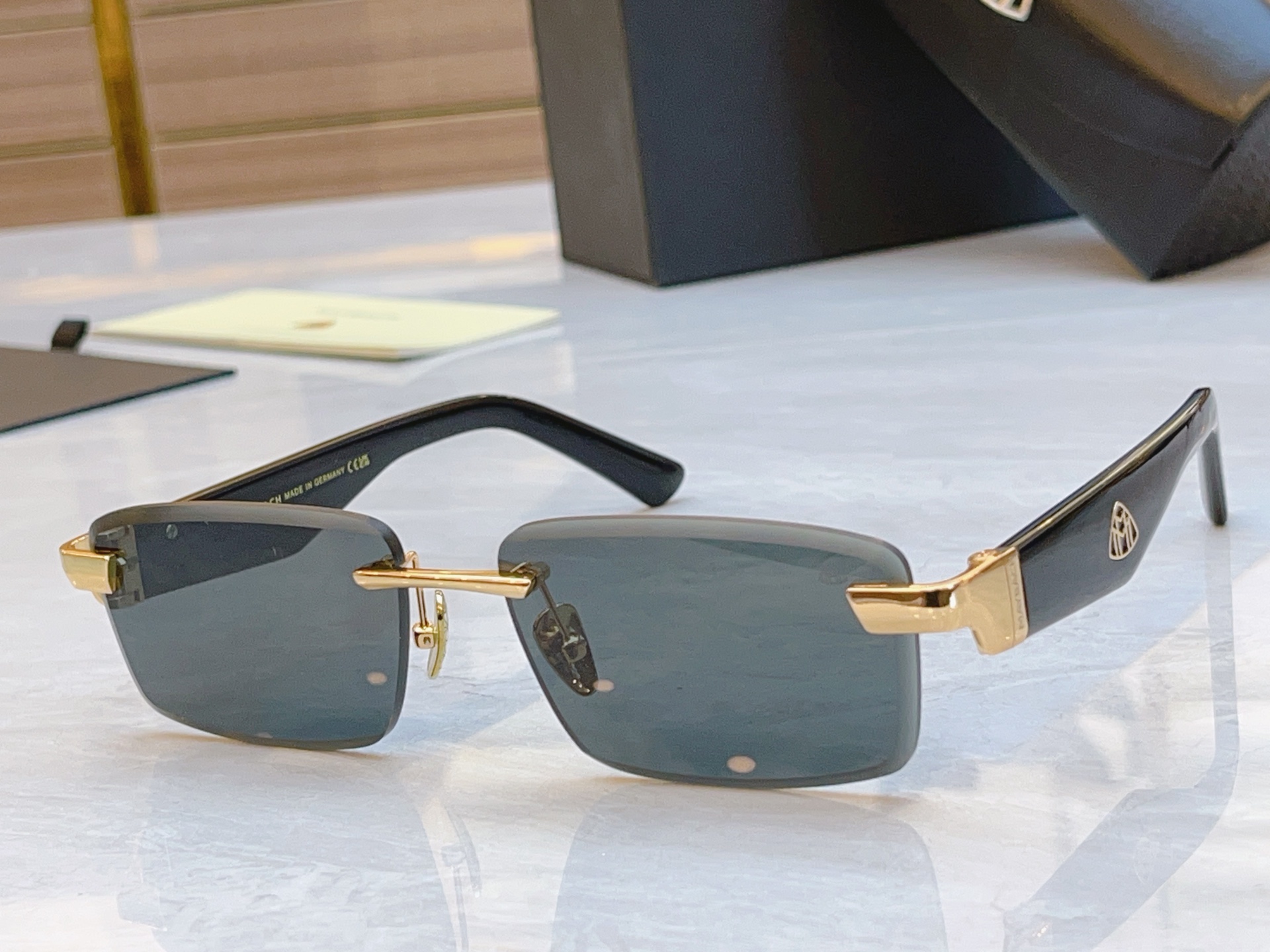 ，【MAYBAC*】迈巴*赫新款太阳镜🕶️🕶️，MODELAB/ IJ - H /D - Z112，SI