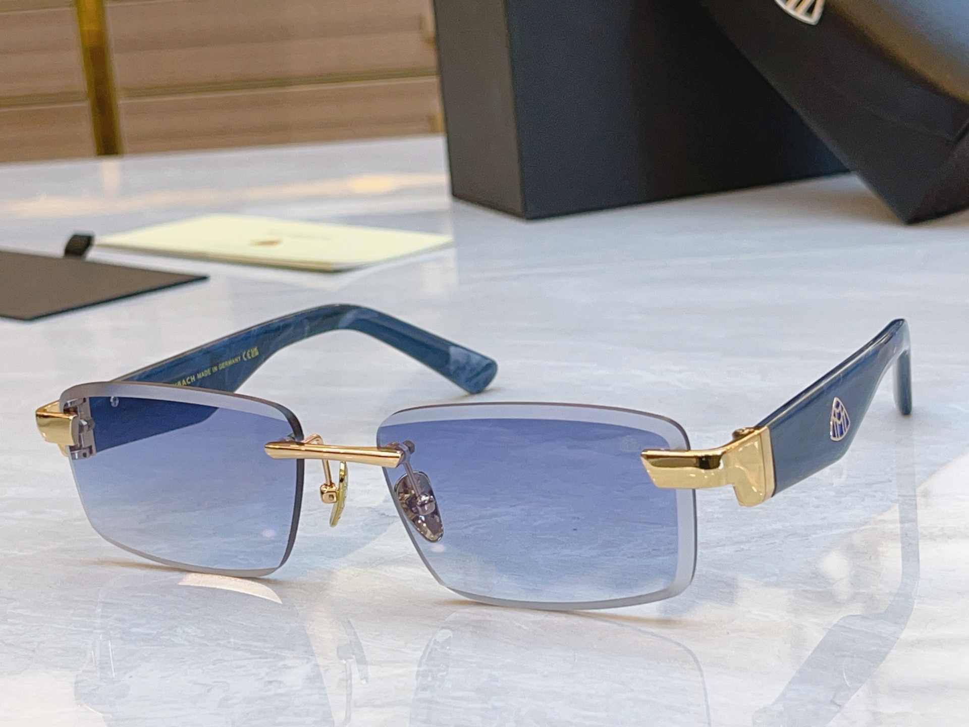 ，【MAYBAC*】迈巴*赫新款太阳镜🕶️🕶️，MODELAB/ IJ - H /D - Z112，SI