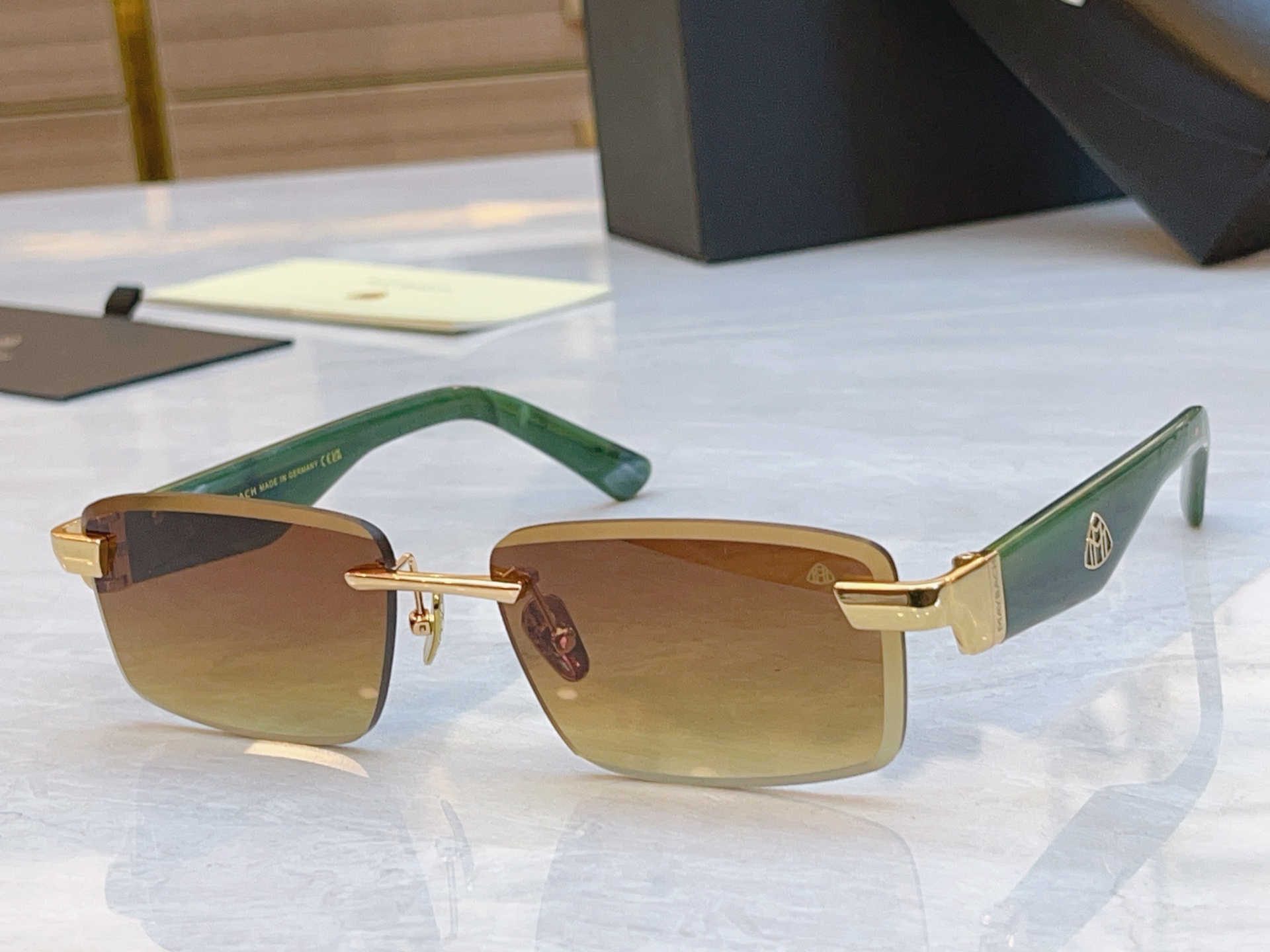 ，【MAYBAC*】迈巴*赫新款太阳镜🕶️🕶️，MODELAB/ IJ - H /D - Z112，SI
