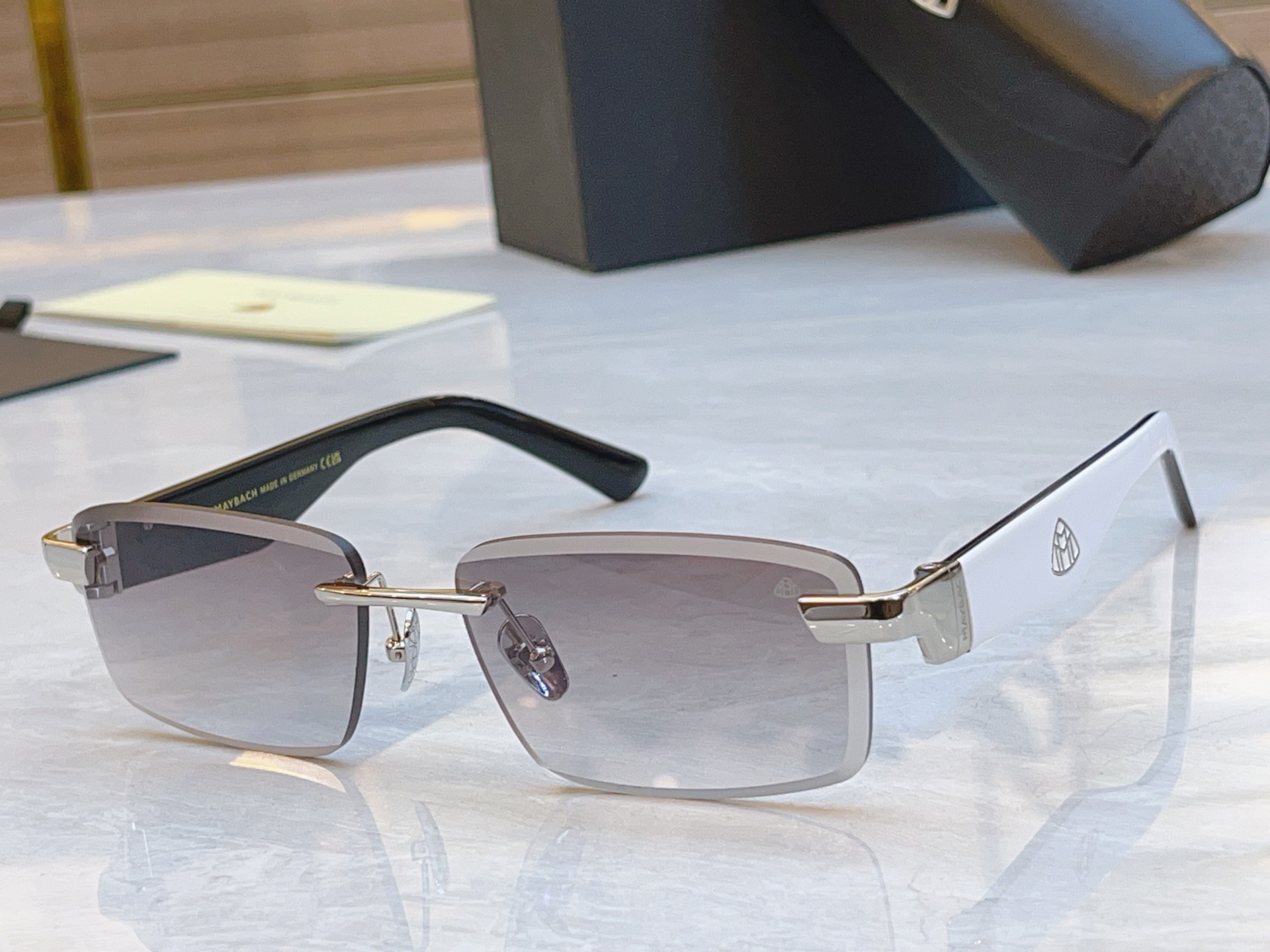，【MAYBAC*】迈巴*赫新款太阳镜🕶️🕶️，MODELAB/ IJ - H /D - Z112，SI