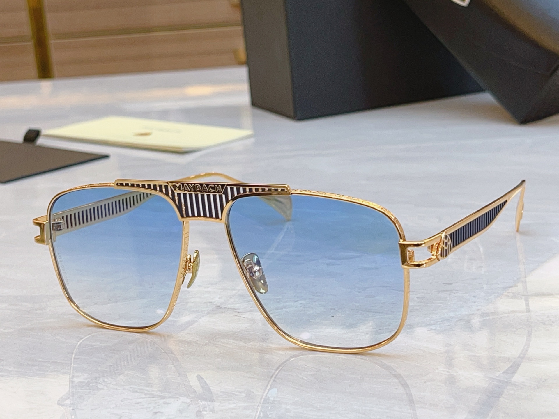 ，【MAYBAC*】迈巴*赫新款太阳镜🕶️🕶️，MODELJ/VKE-BE-Z147，SIZE：58口1