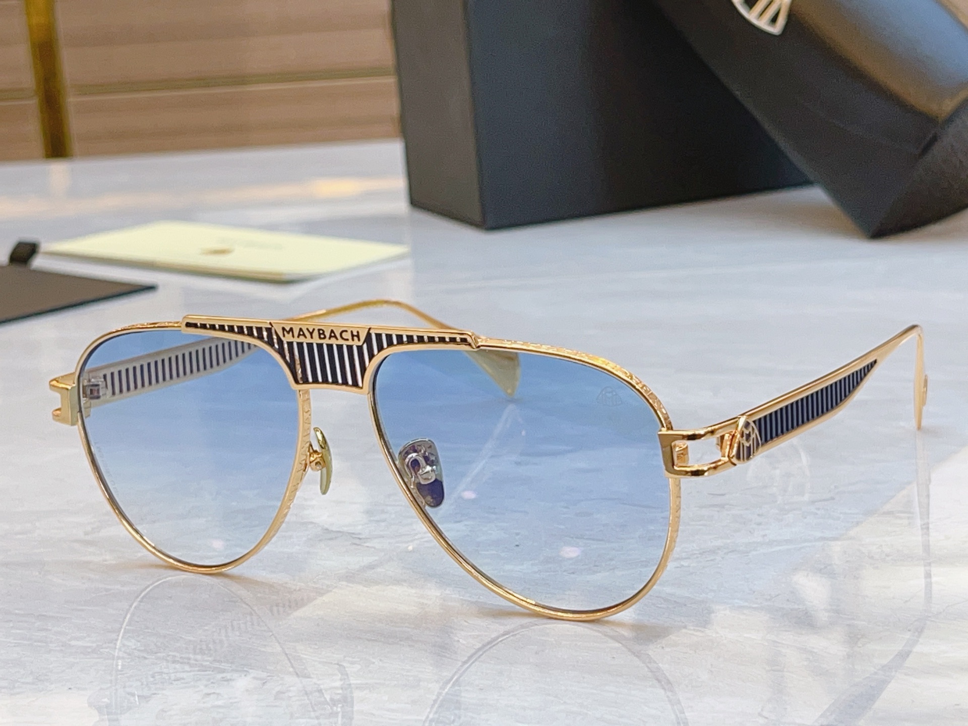 ，【MAYBAC*】迈巴*赫新款太阳镜🕶️🕶️，MODELJ/VKE-BE-Z147，SIZE：58口1