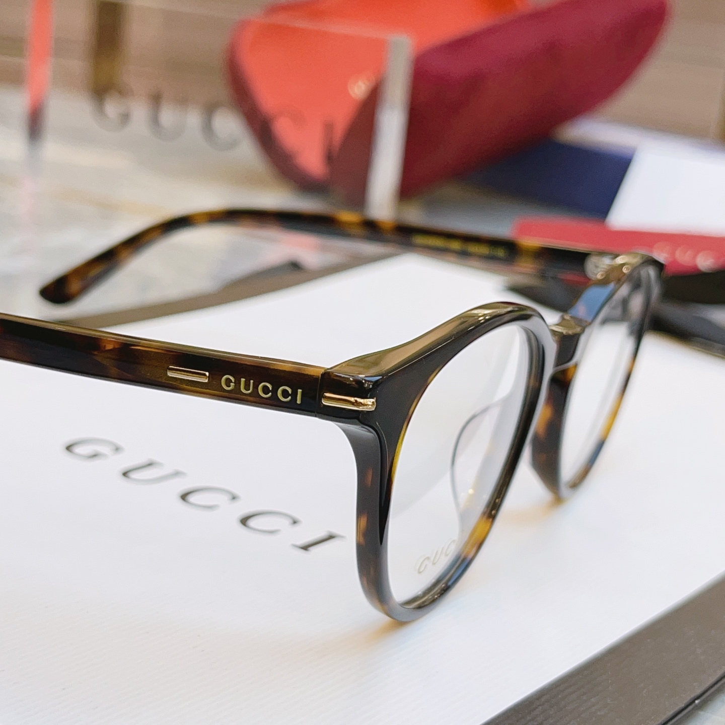 ，【GUCC*】古*驰新款光学架✨，MODELGG1727O，SIZE48口20-145