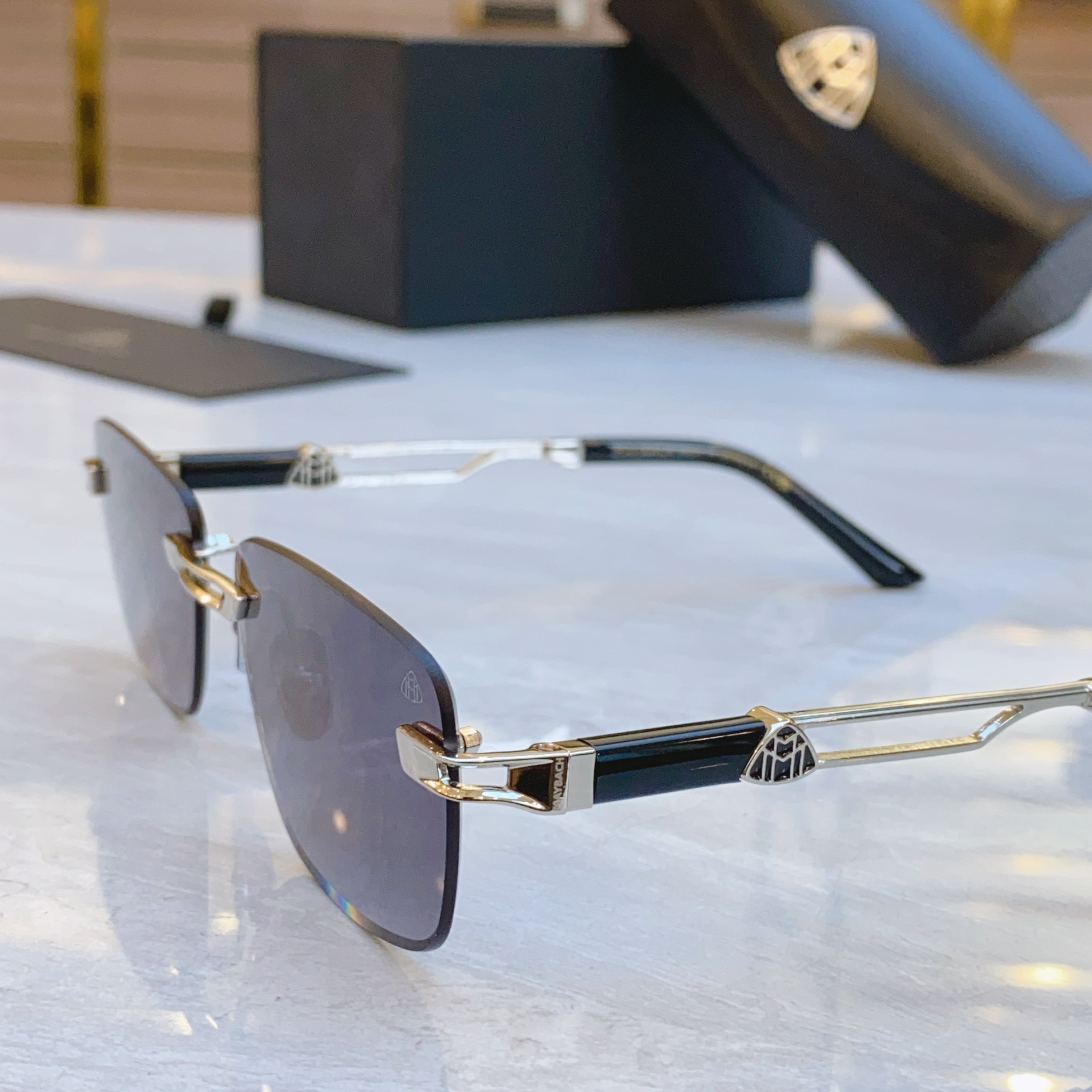 ，【MAYBAC*】迈巴*赫新款太阳镜🕶️🕶️，MODELG/U/Y-WA-Z119，SIZE：59口1
