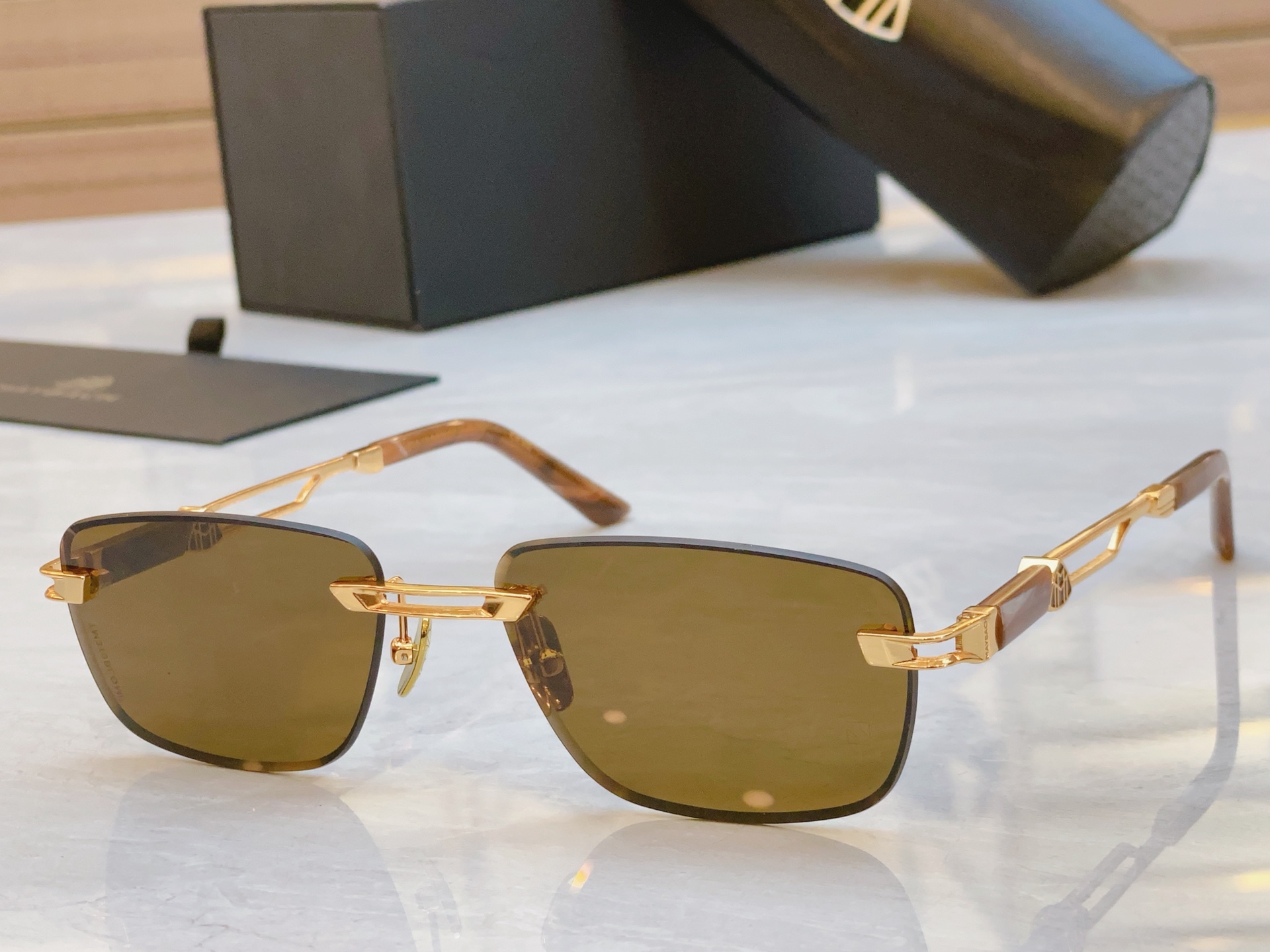，【MAYBAC*】迈巴*赫新款太阳镜🕶️🕶️，MODELG/U/Y-WA-Z119，SIZE：59口1