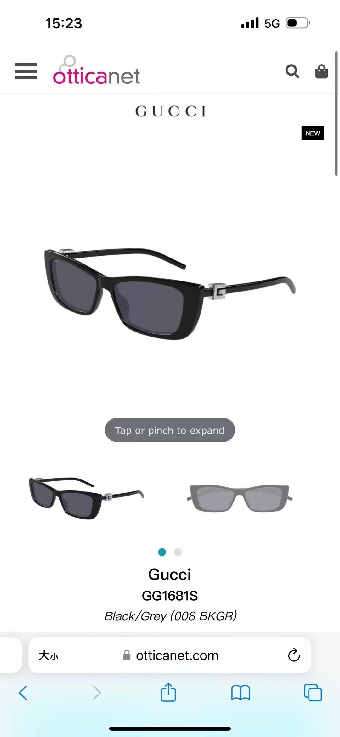 ，【GUCC*】古驰新款太阳镜🕶️🕶️，MODEL：GG1681SA，SIZE53口14-140 M