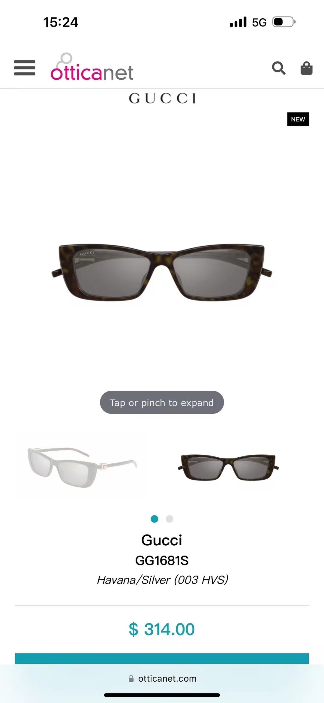 ，【GUCC*】古驰新款太阳镜🕶️🕶️，MODEL：GG1681SA，SIZE53口14-140 M