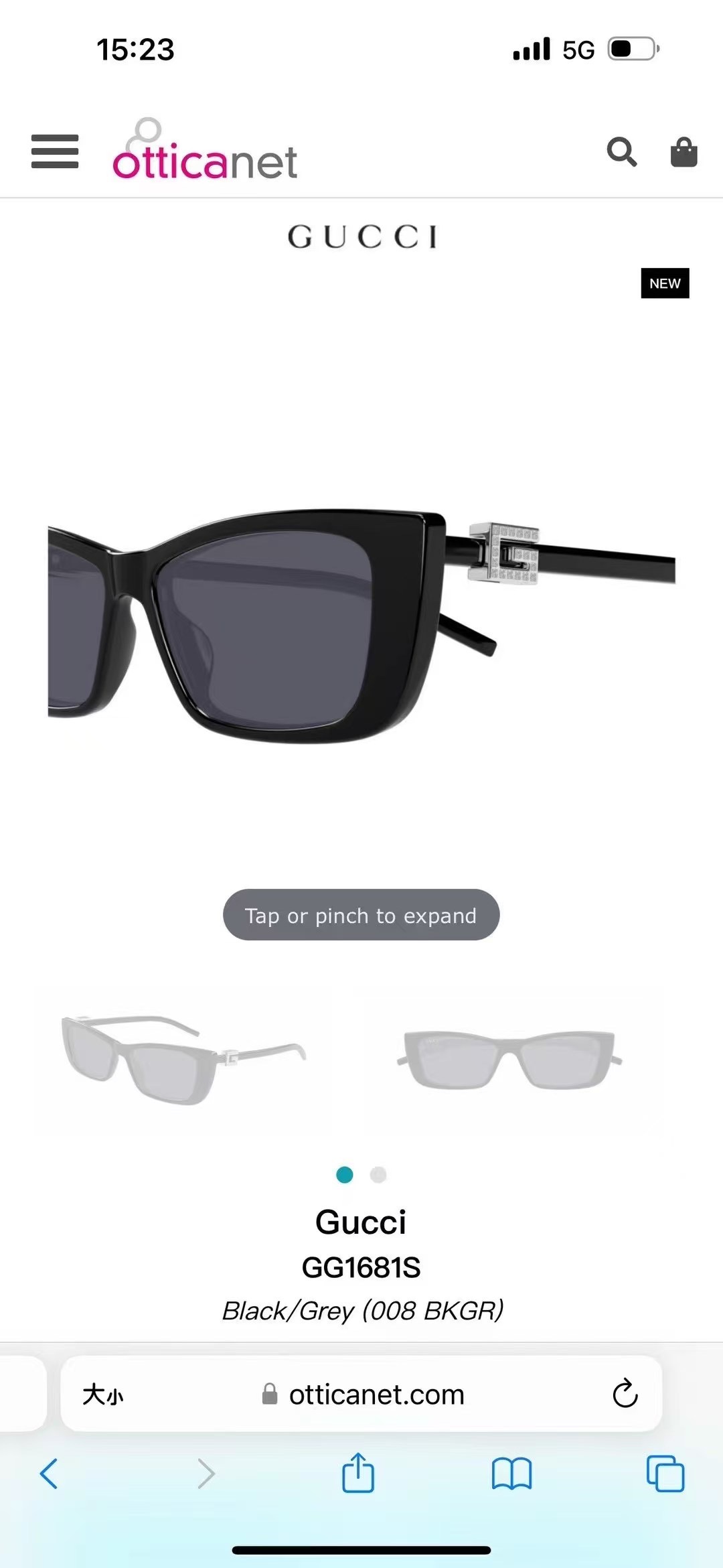 ，【GUCC*】古驰新款太阳镜🕶️🕶️，MODEL：GG1681SA，SIZE53口14-140 M