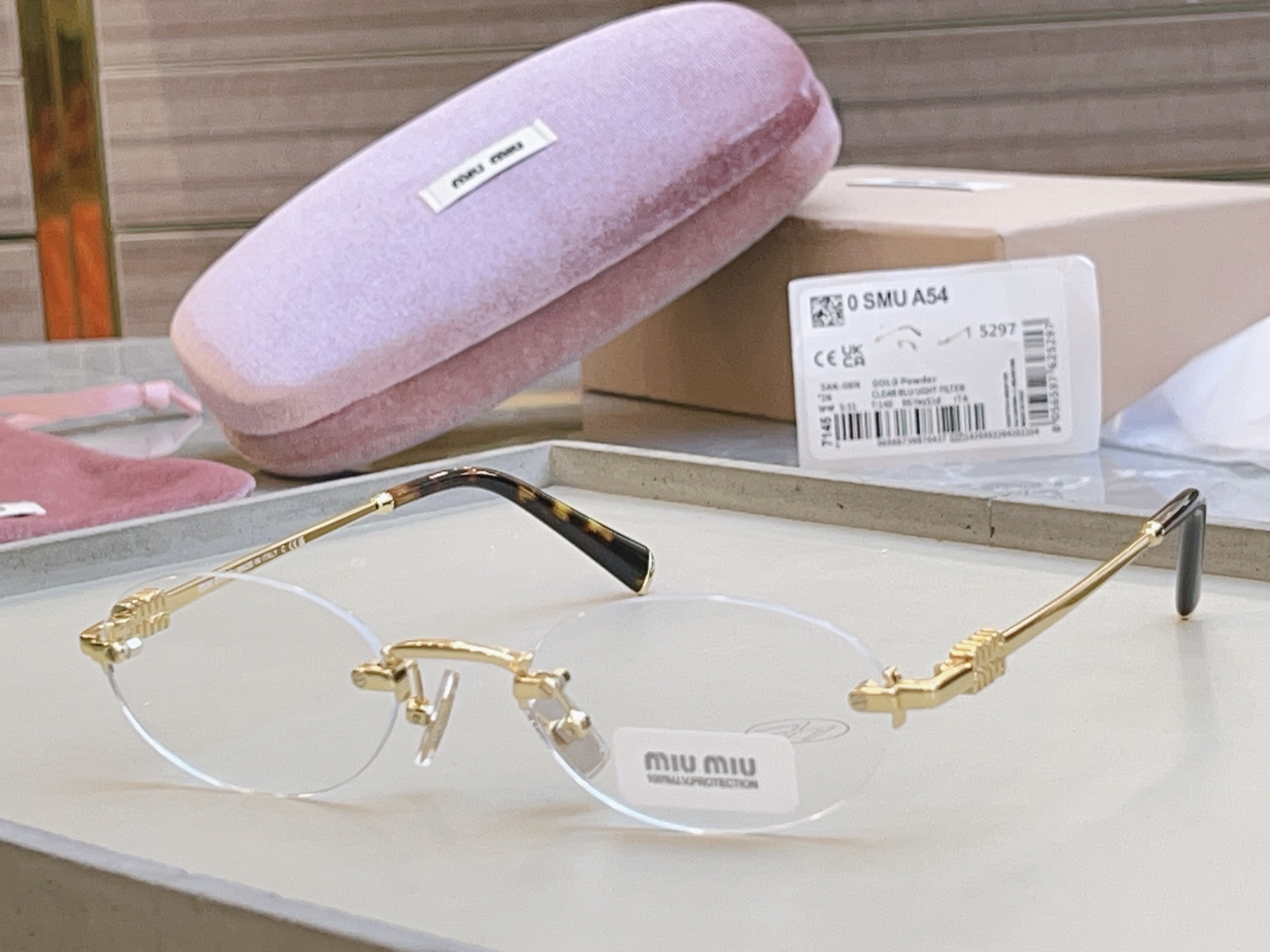 ，【MIUMI*】缪*缪新款太阳镜🕶️，ModSMU A54，SIZE51-20-140
