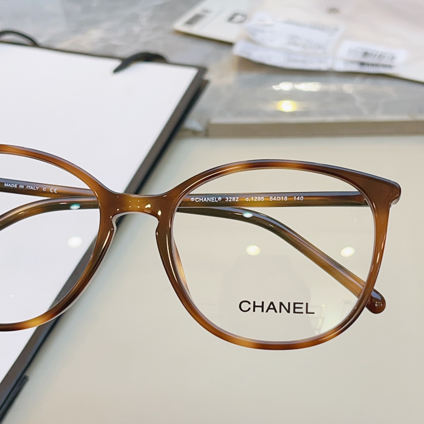 ，【CHANE*】香奈*儿 CH3282 超可爱款，高品质光学架✨，日常清新风 size54口18-14
