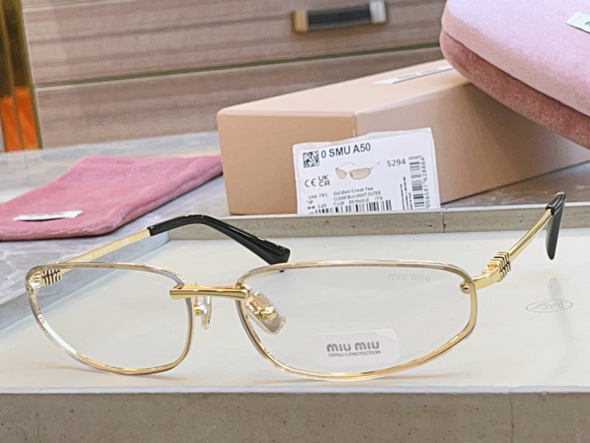 ，【MIUMI*】缪*缪新款太阳镜🕶️，高版本✨✨，ModSMU A50，SIZE68口15-130