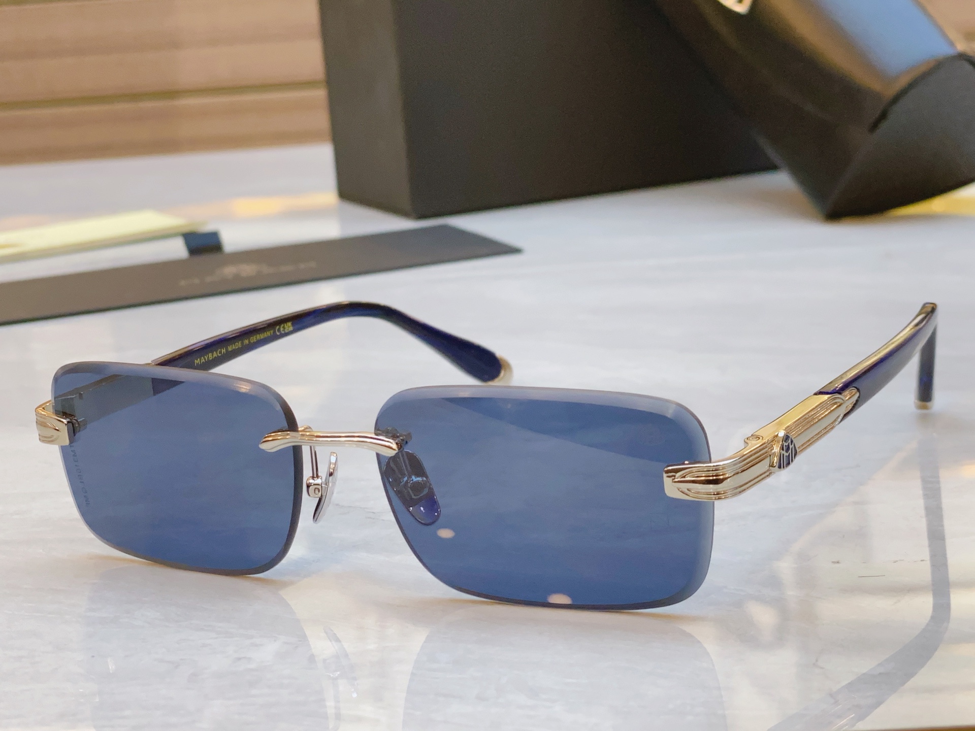 ，【MAYBAC*】迈巴*赫新款太阳镜🕶️🕶️，MODELAB/E- Z109，SIZE：60口17-1