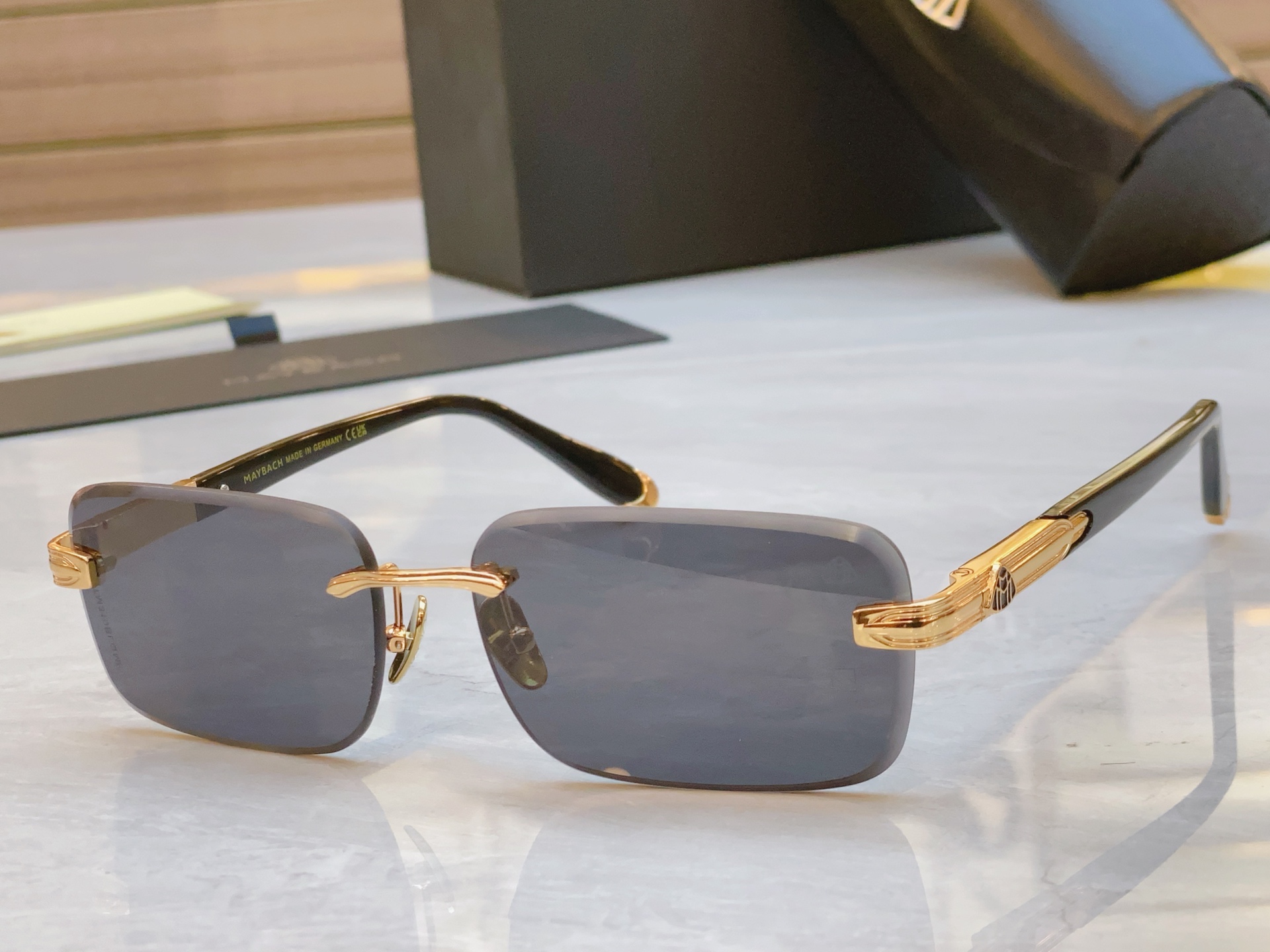 ，【MAYBAC*】迈巴*赫新款太阳镜🕶️🕶️，MODELAB/E- Z109，SIZE：60口17-1