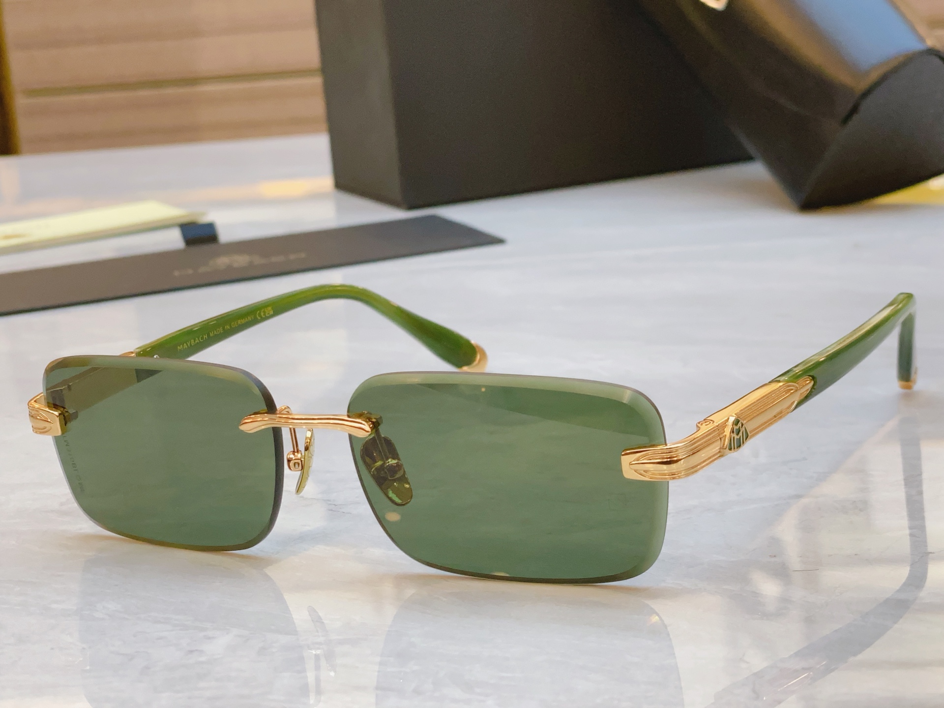 ，【MAYBAC*】迈巴*赫新款太阳镜🕶️🕶️，MODELAB/E- Z109，SIZE：60口17-1