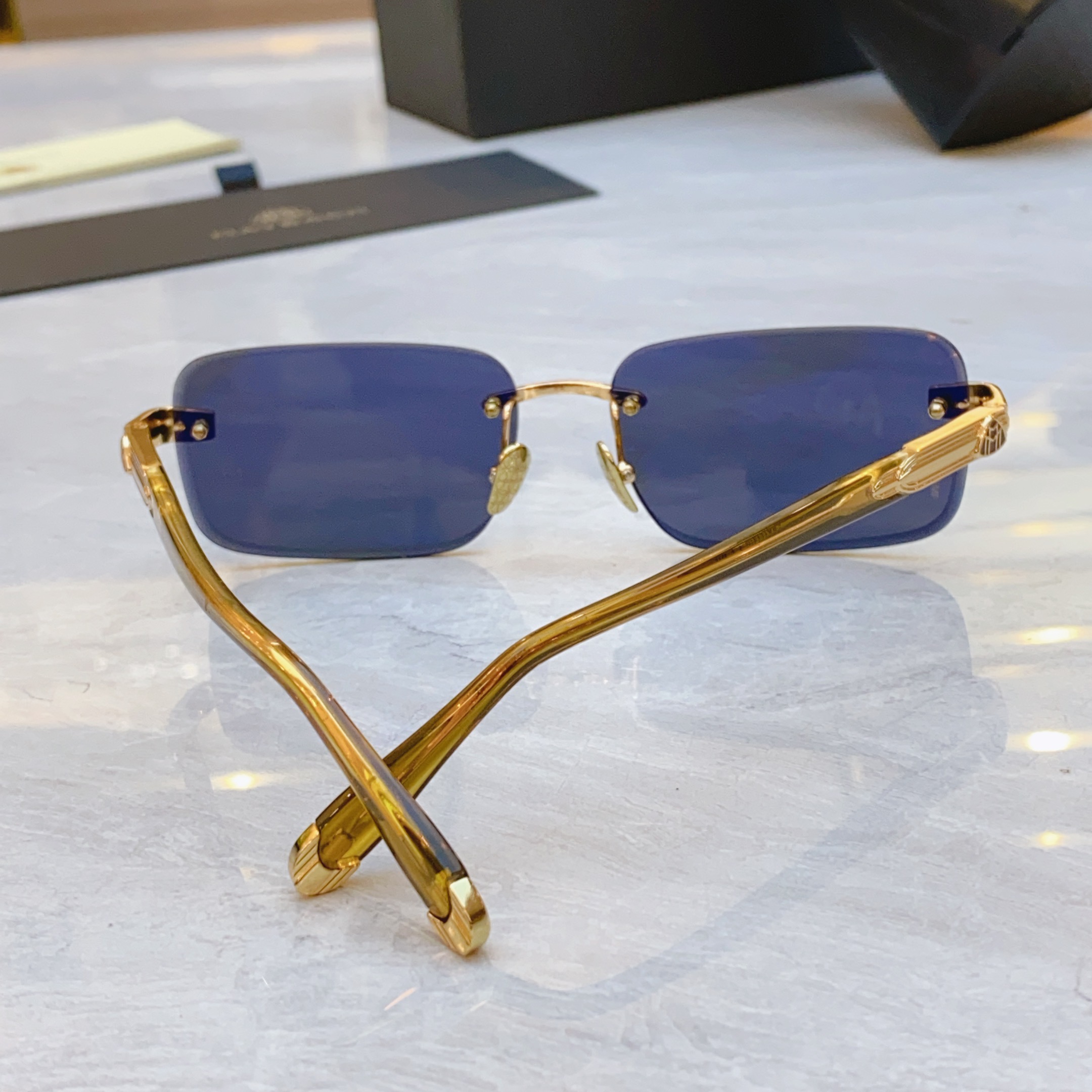 ，【MAYBAC*】迈巴*赫新款太阳镜🕶️🕶️，MODELAB/E- Z109，SIZE：60口17-1