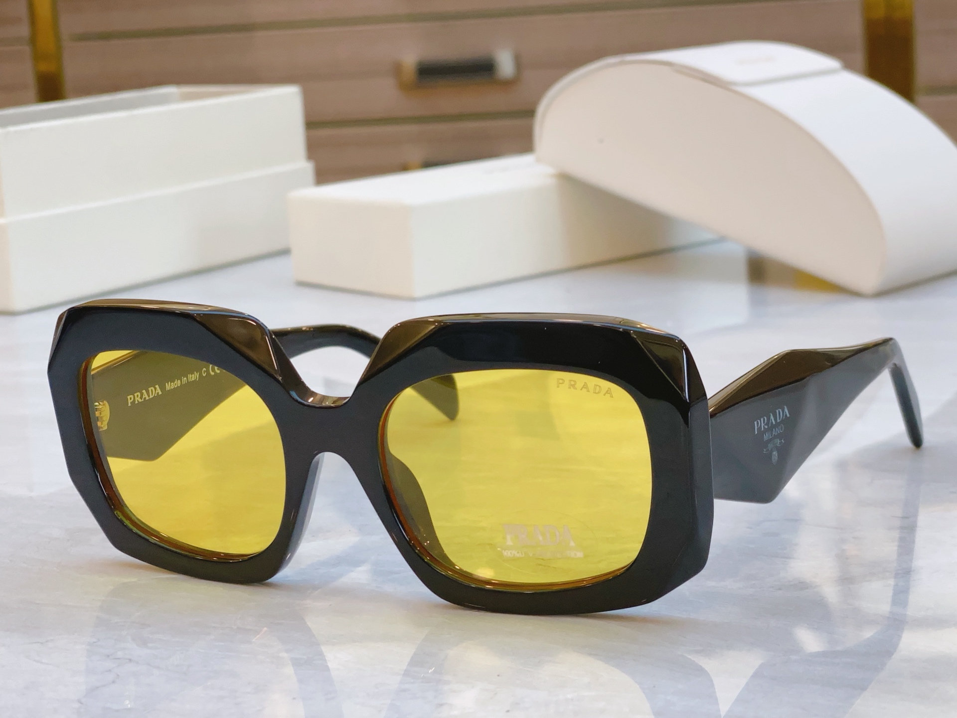 ，【PRAD*】普拉*达新款太阳镜🕶️，MODEL：OPRB23S，SIZE：54口20-145