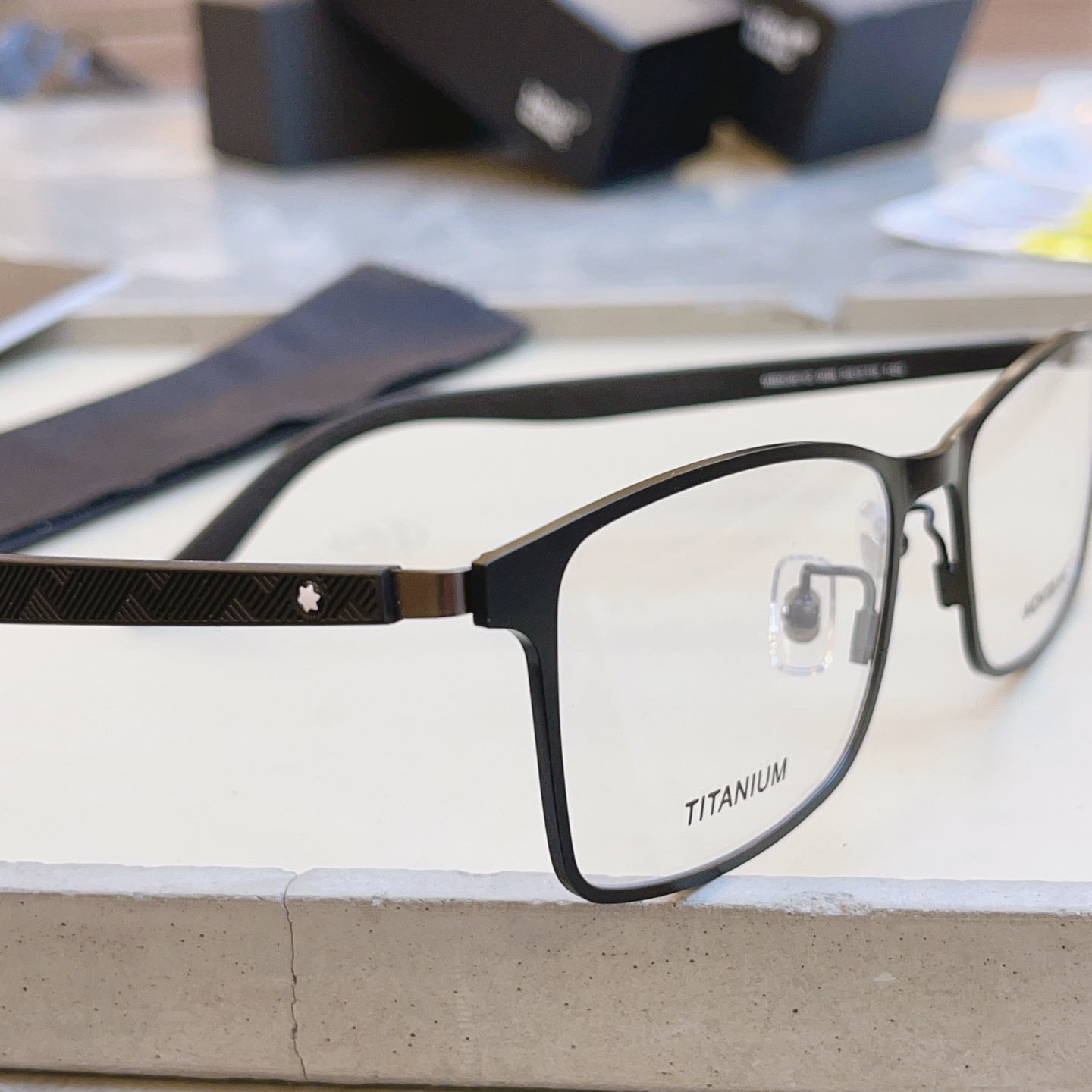 ，【MONT BLAN*】万宝龙新款光学架，钛架✨，MODELMB0361O，SIZE 56口19-14