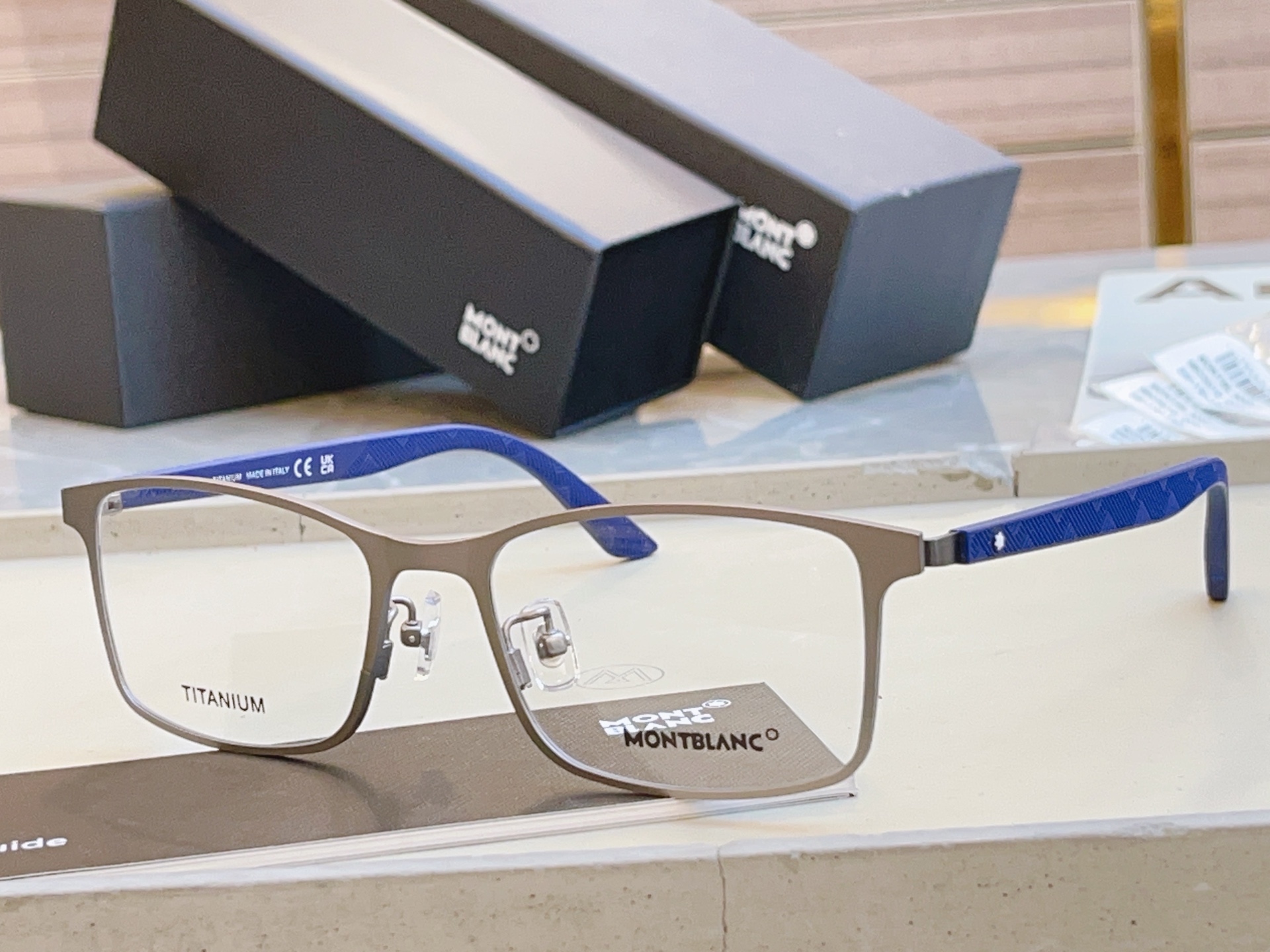 ，【MONT BLAN*】万宝龙新款光学架，钛架✨，MODELMB0361O，SIZE 56口19-14