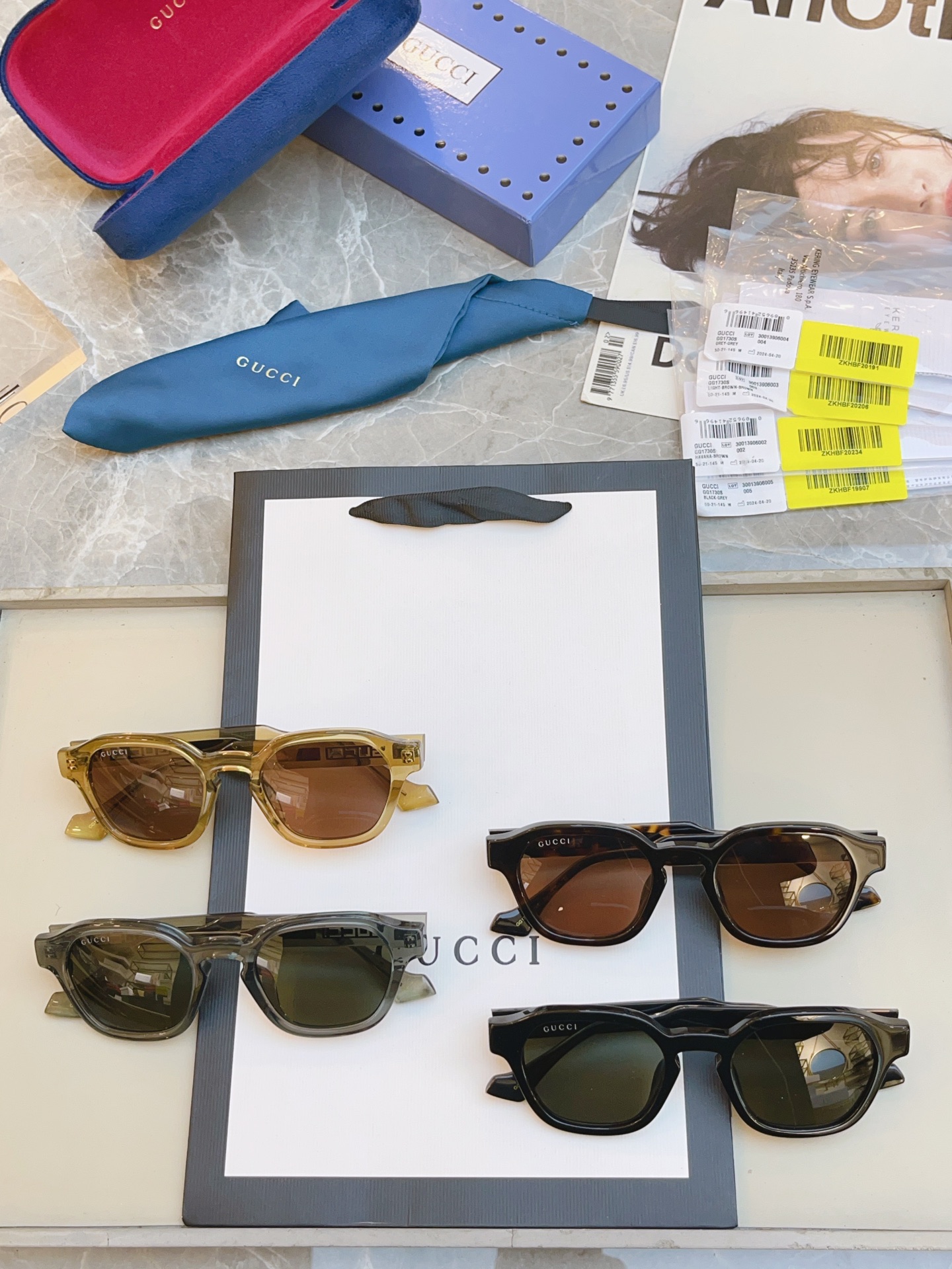 ，【GUCC*】古*驰新款太阳镜🕶️，MODEL：GG1730S，SIZE50口21-145 M