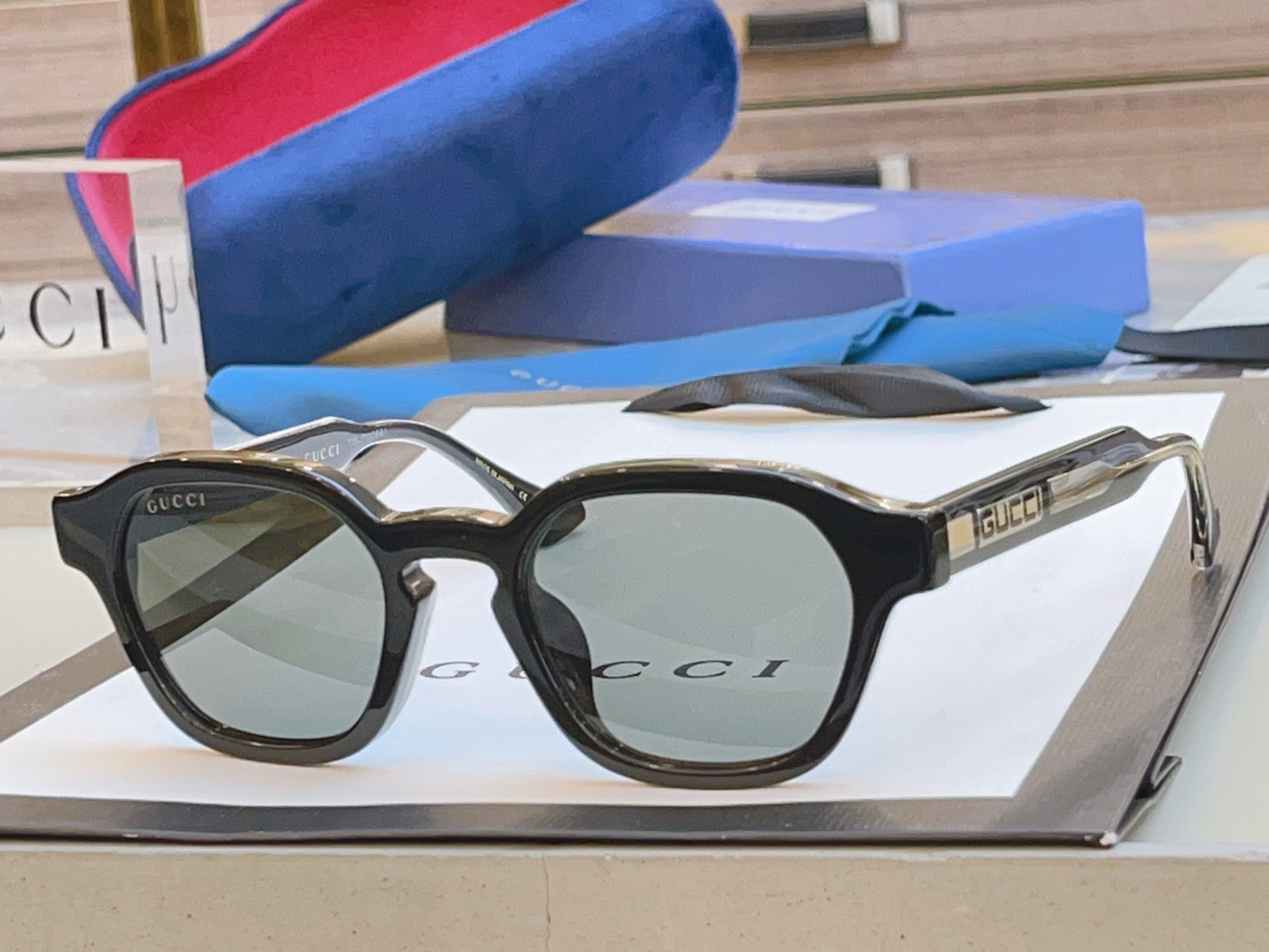 ，【GUCC*】古*驰新款太阳镜🕶️，MODEL：GG1730S，SIZE50口21-145 M