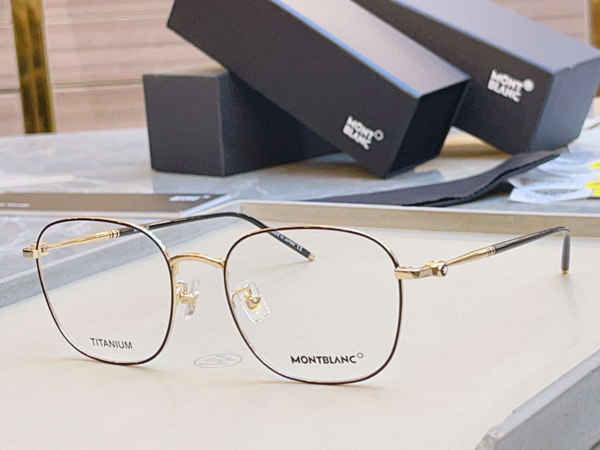 ，【MONT BLAN*】万宝龙新款光学架，钛架✨，MODELMB0415OA，SIZE 54口20-1
