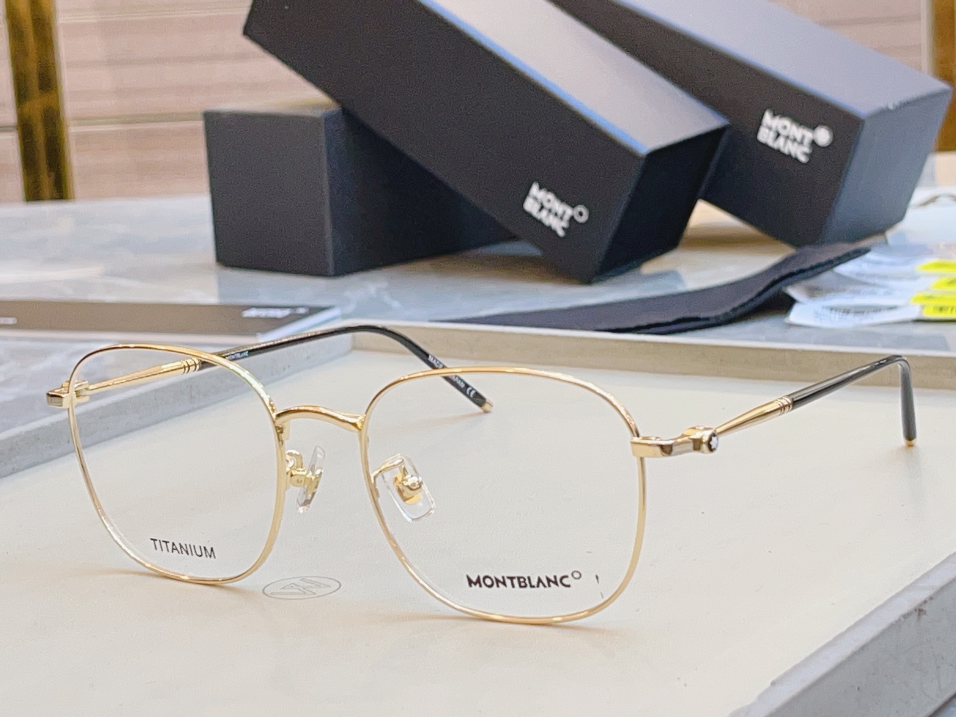 ，【MONT BLAN*】万宝龙新款光学架，钛架✨，MODELMB0415OA，SIZE 54口20-1