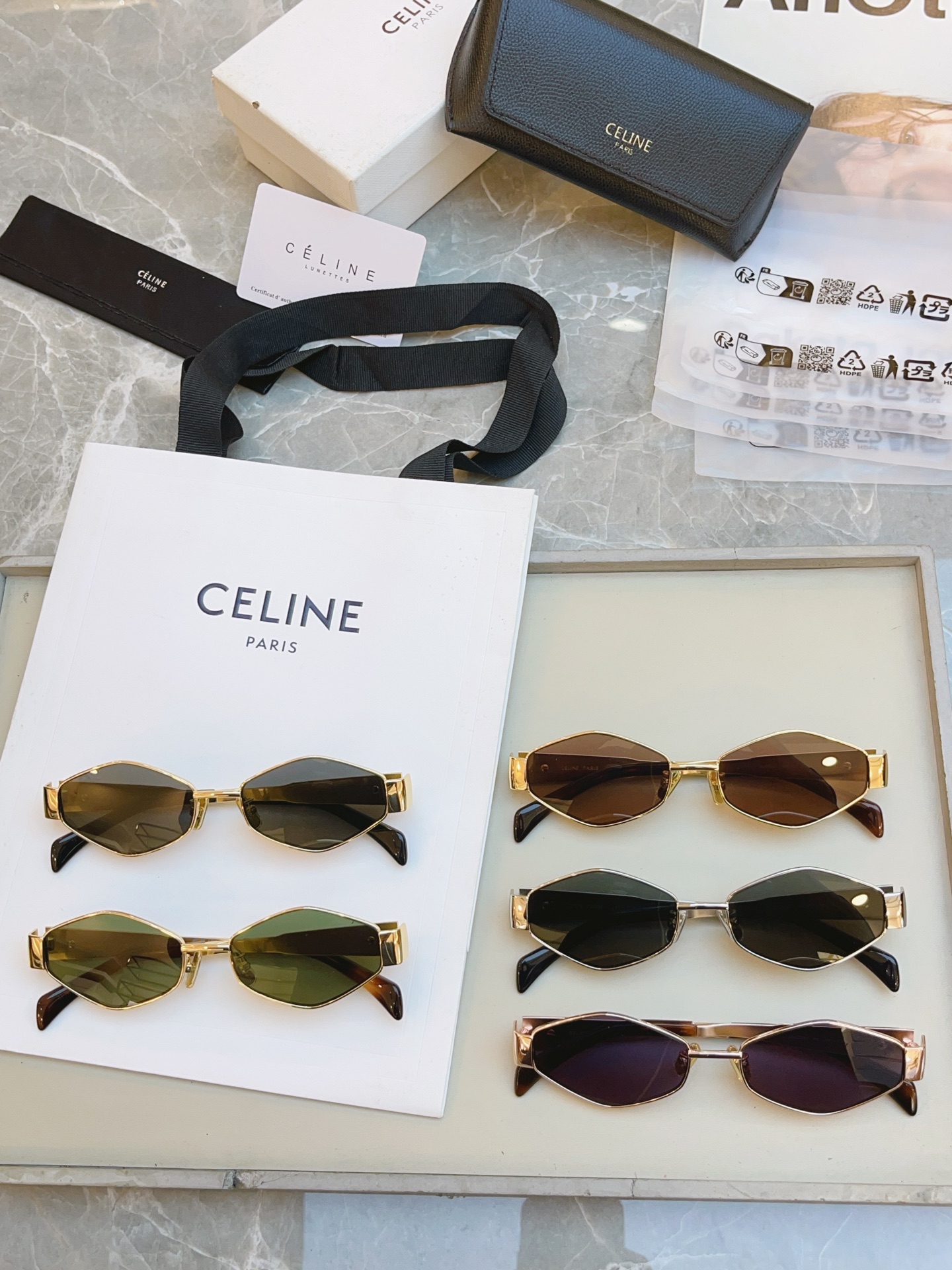 ，【CELIN*】赛琳高版本太阳镜到货✨，市面最高版本，MODELCL40254U，SIZE54口16-