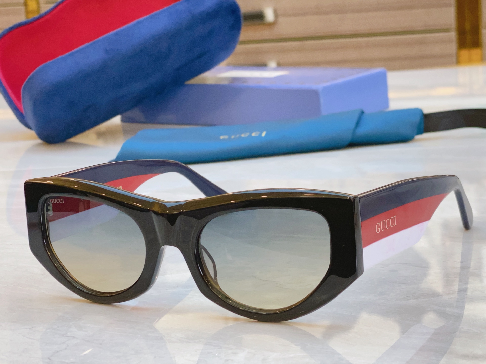 ，【GUCC*】古*驰新款太阳镜🕶️，MODEL：GG1651，SIZE53口21-145 
