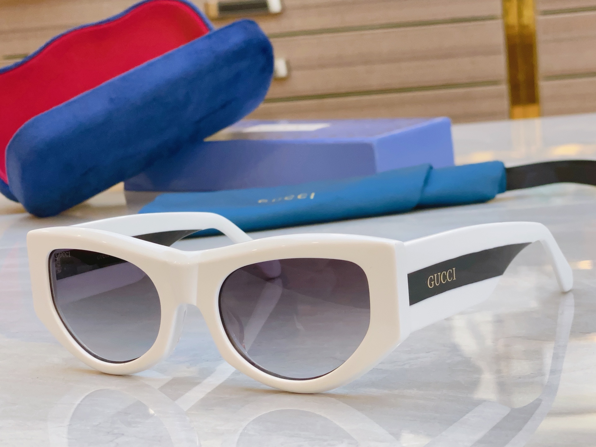 ，【GUCC*】古*驰新款太阳镜🕶️，MODEL：GG1651，SIZE53口21-145 