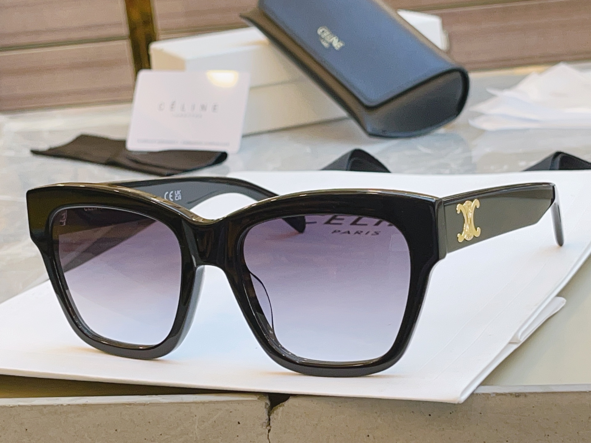 ，【CELIN*】赛*琳新款太阳镜， MODELCL40253I ，不带鼻托款✨，SIZE 55口18-