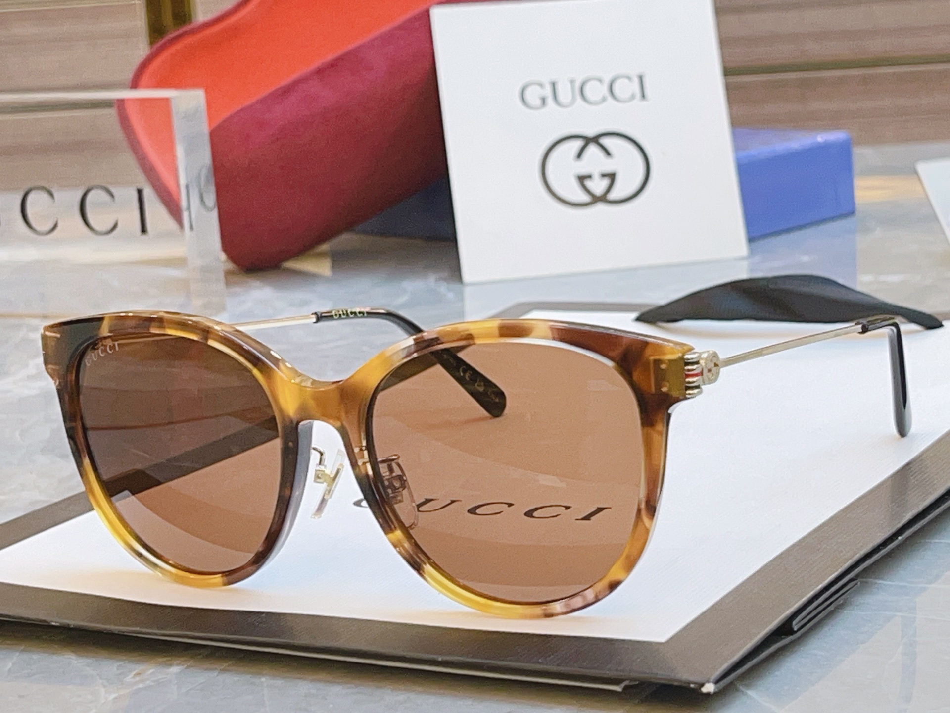 ，【GUCC*】古*驰新款太阳镜🕶️，MODEL：GG1883SK，SIZE56口18-145 XL