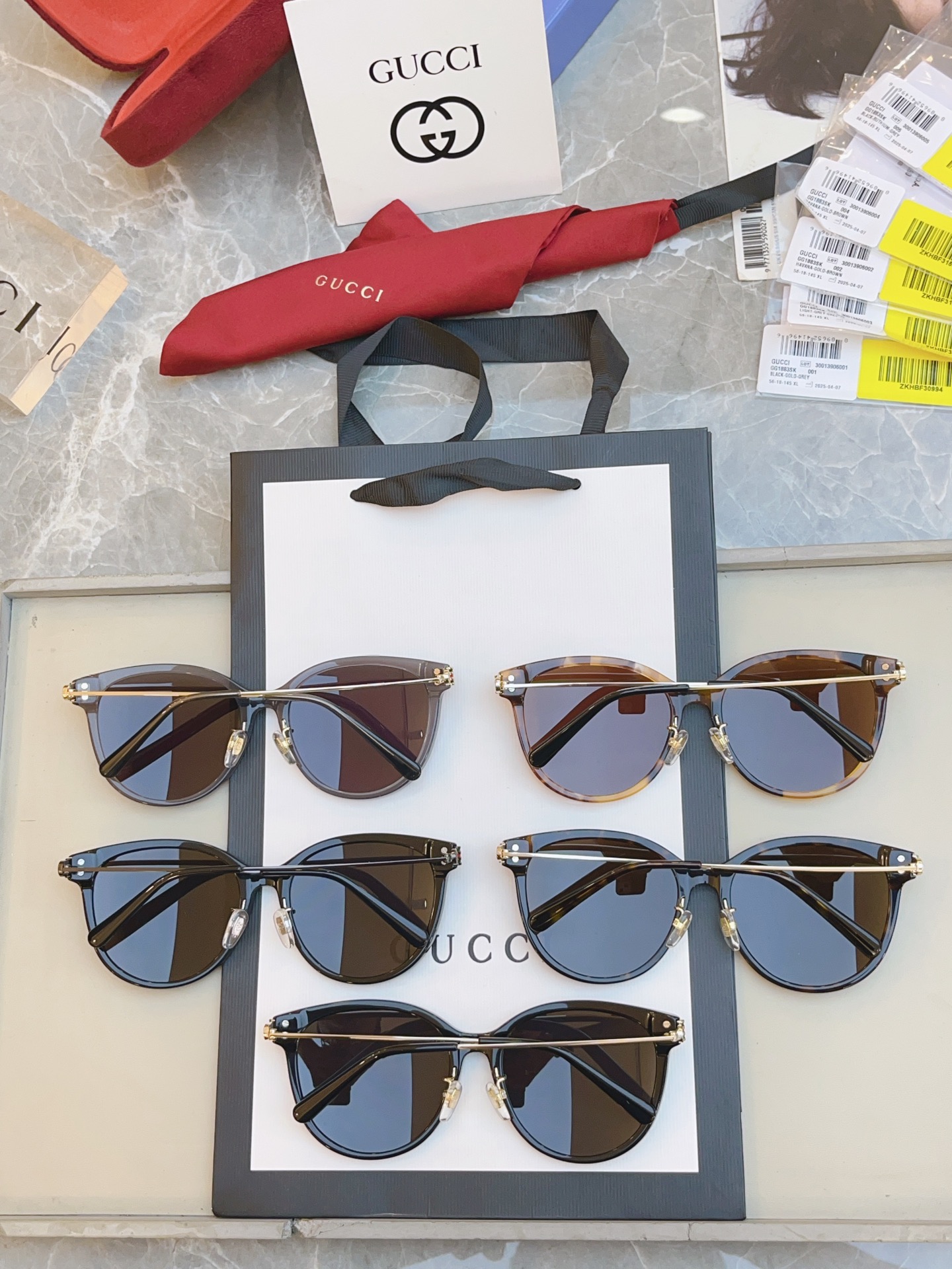 ，【GUCC*】古*驰新款太阳镜🕶️，MODEL：GG1883SK，SIZE56口18-145 XL