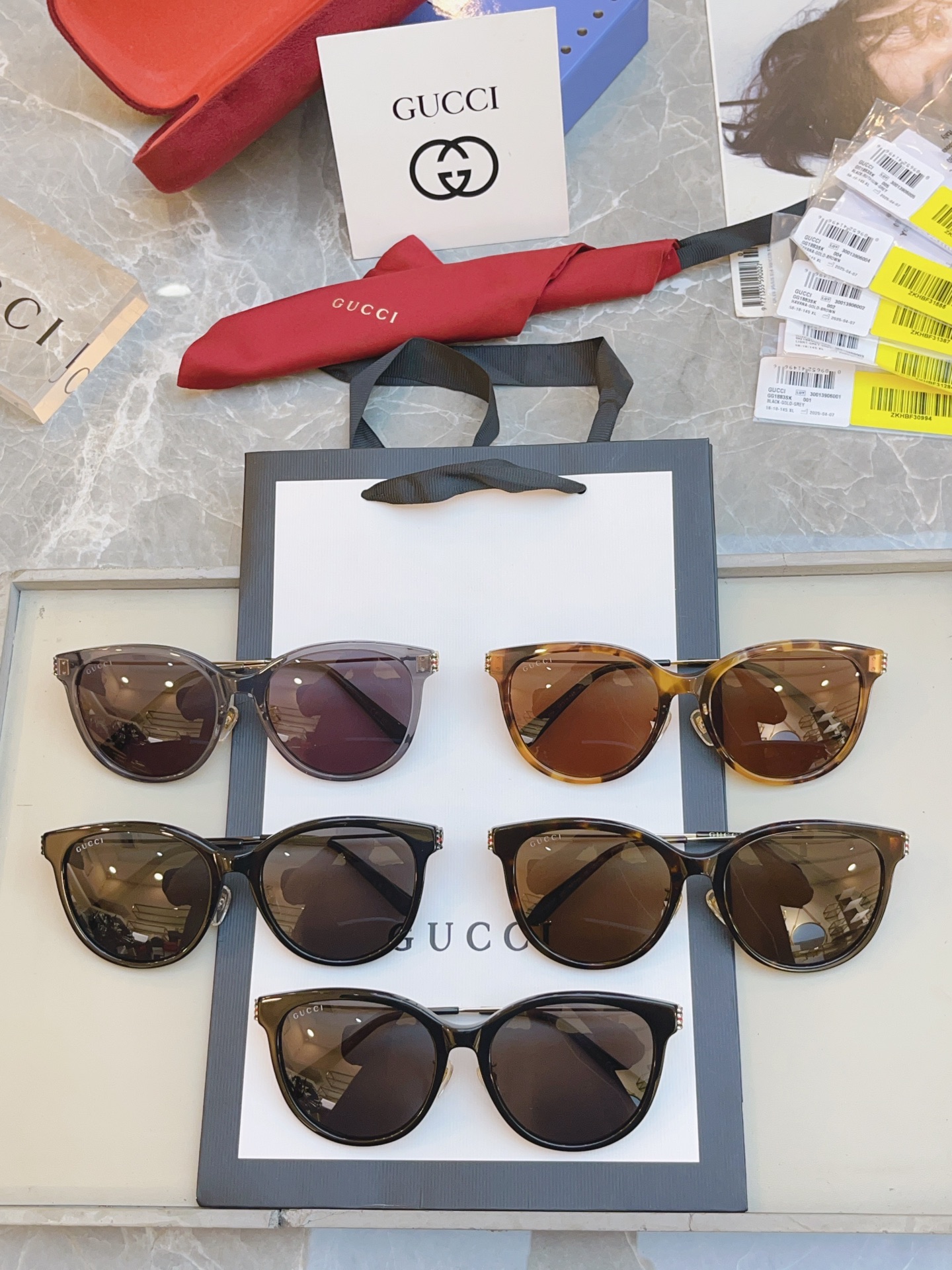 ，【GUCC*】古*驰新款太阳镜🕶️，MODEL：GG1883SK，SIZE56口18-145 XL