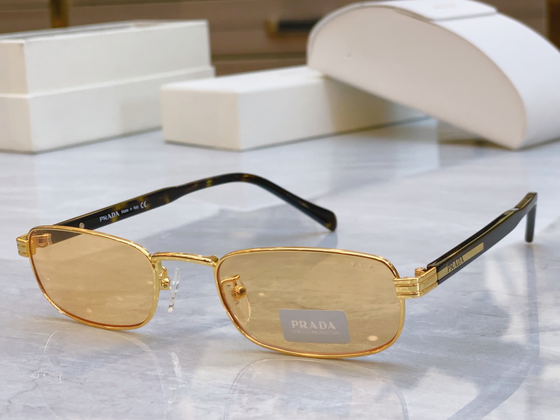 ，【PRAD*】普拉*达新款太阳镜，MODEL：PRB54S，SIZE：54口23-145