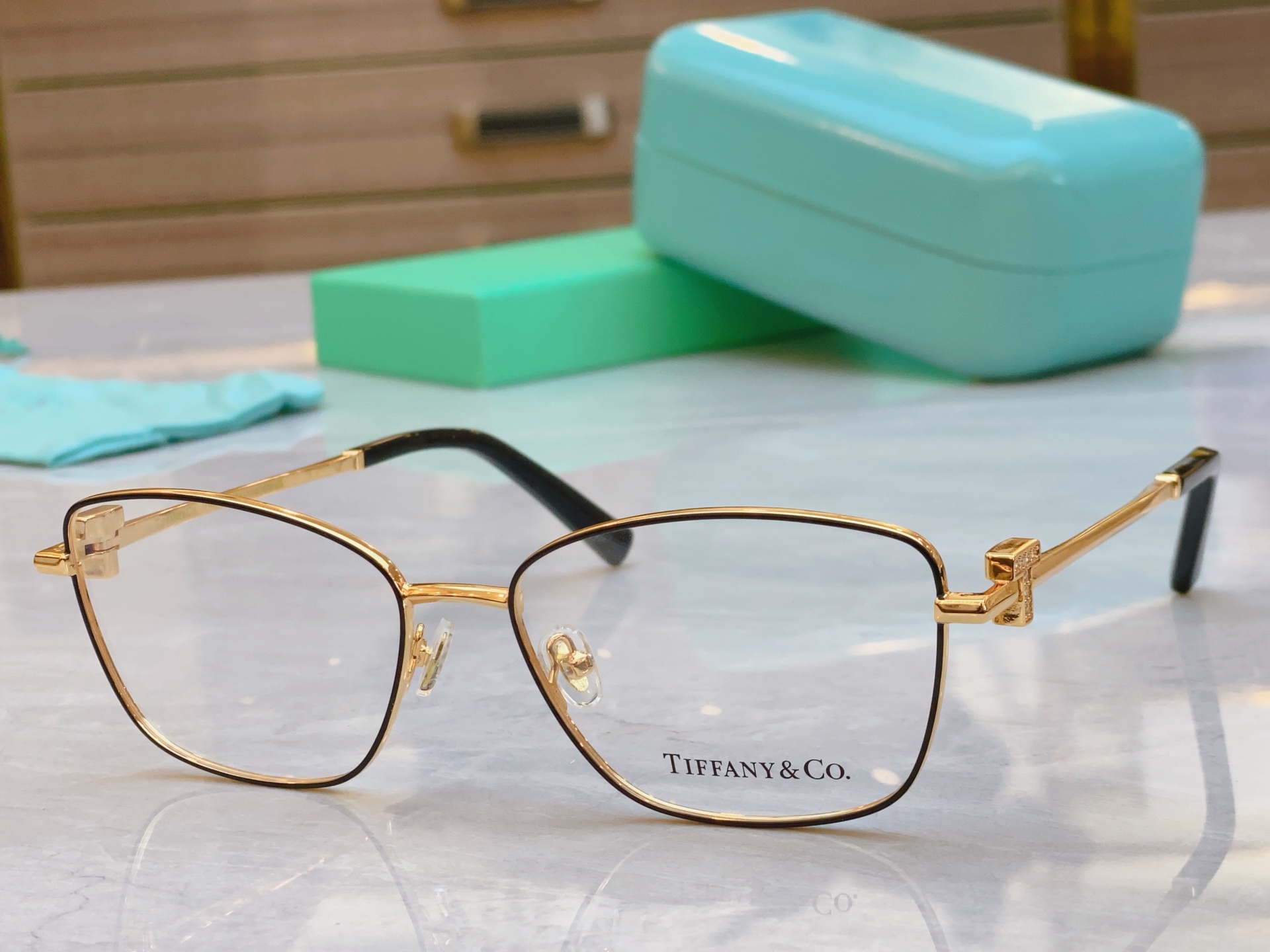 ，【Tiffany & Co.】蒂芙*尼新款眼镜架，Mod：TF1160B，Size：58口17-140