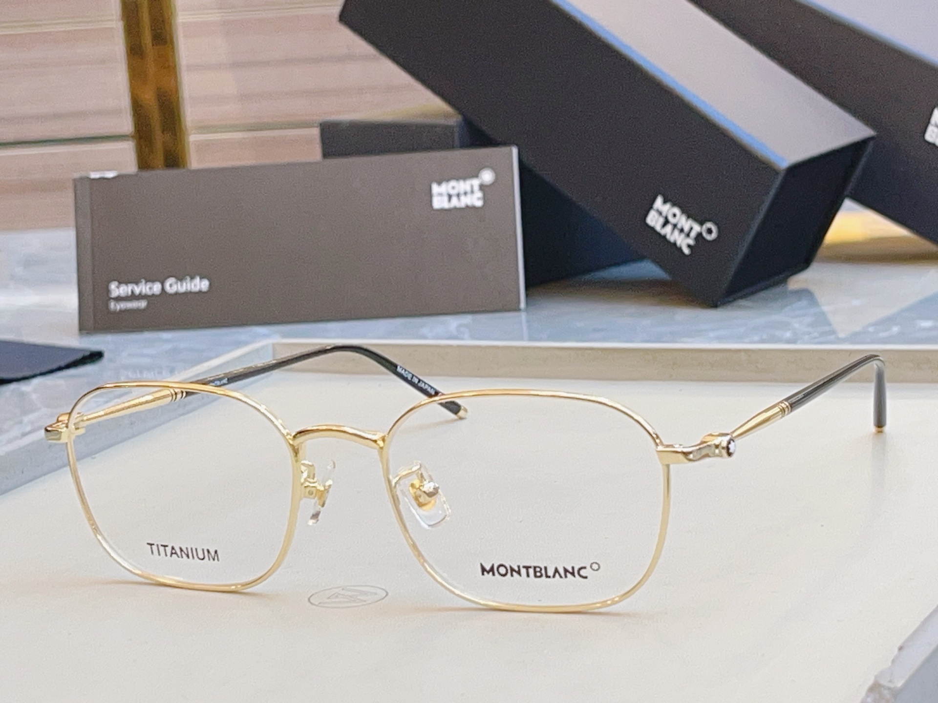 ，【MONT BLAN*】万宝龙新款光学架，钛架✨，MODELMB0414OA，SIZE 54口19-1
