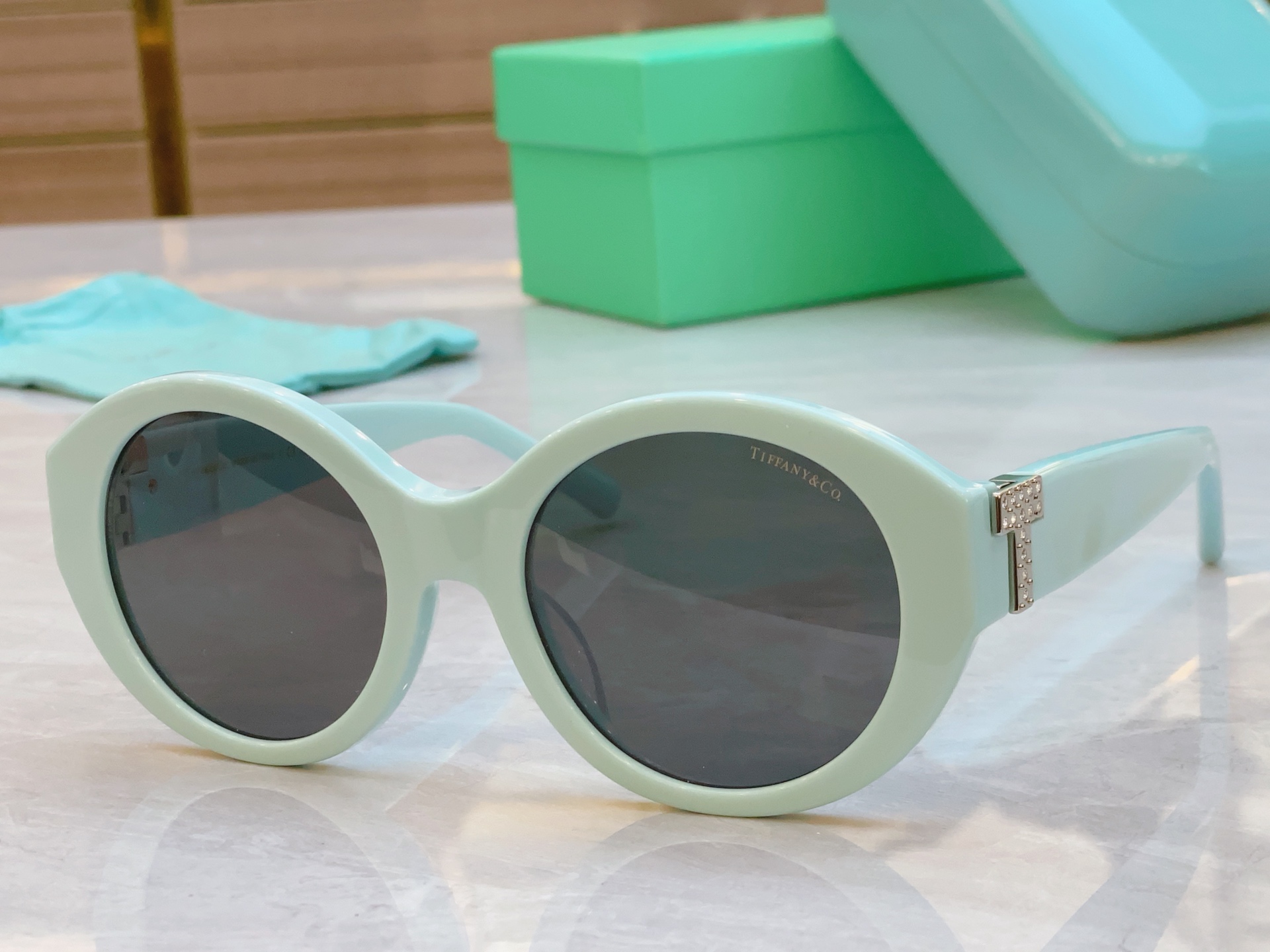 ，【Tiffany & Co.】蒂芙*尼新款眼镜架，Mod：TF5021，Size：54口21-143