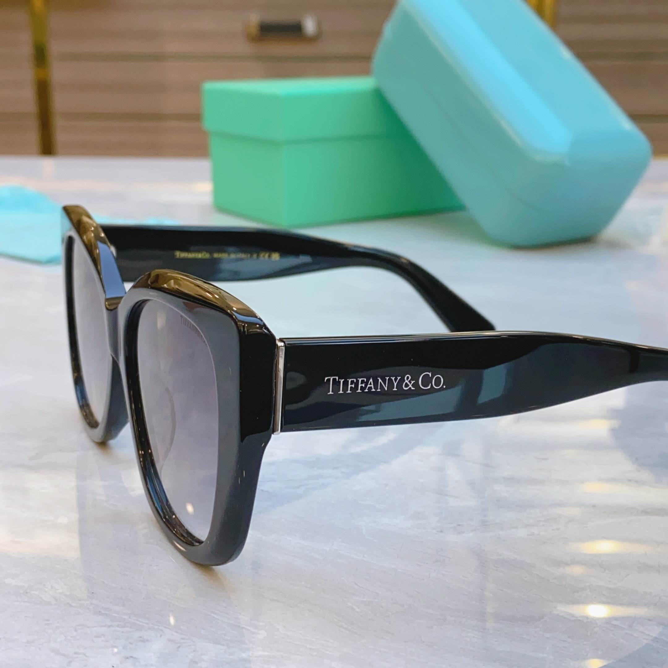 ，【Tiffany & Co.】蒂芙*尼新款眼镜架，Mod：TF5023，Size：56口17-144
