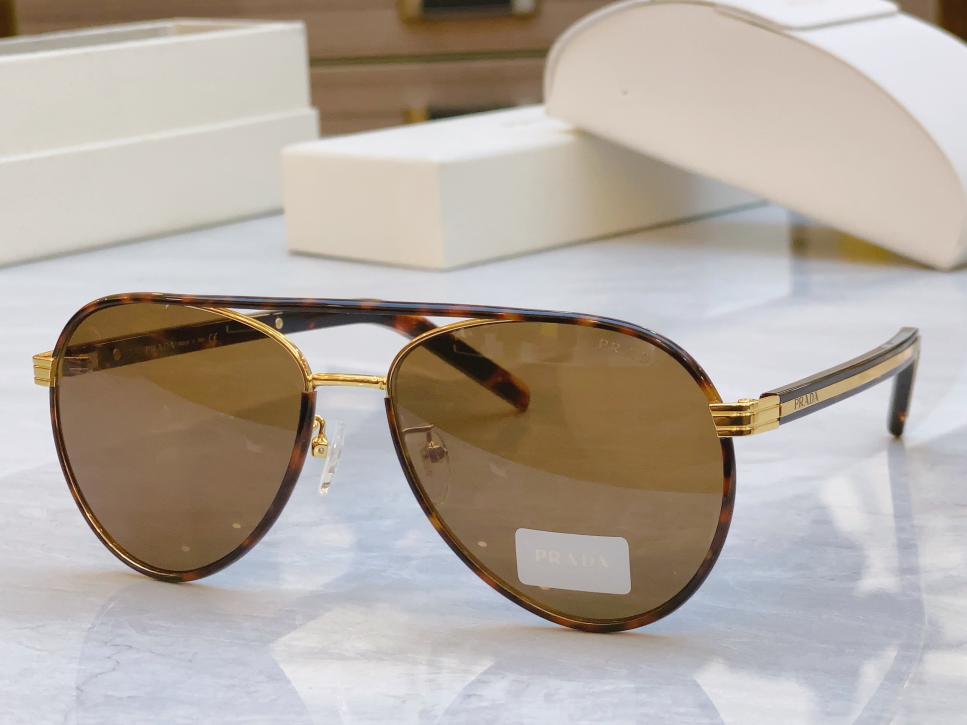 ，【PRAD*】普拉*达新款太阳镜，MODEL：PR B57S，SIZE：58口16-145