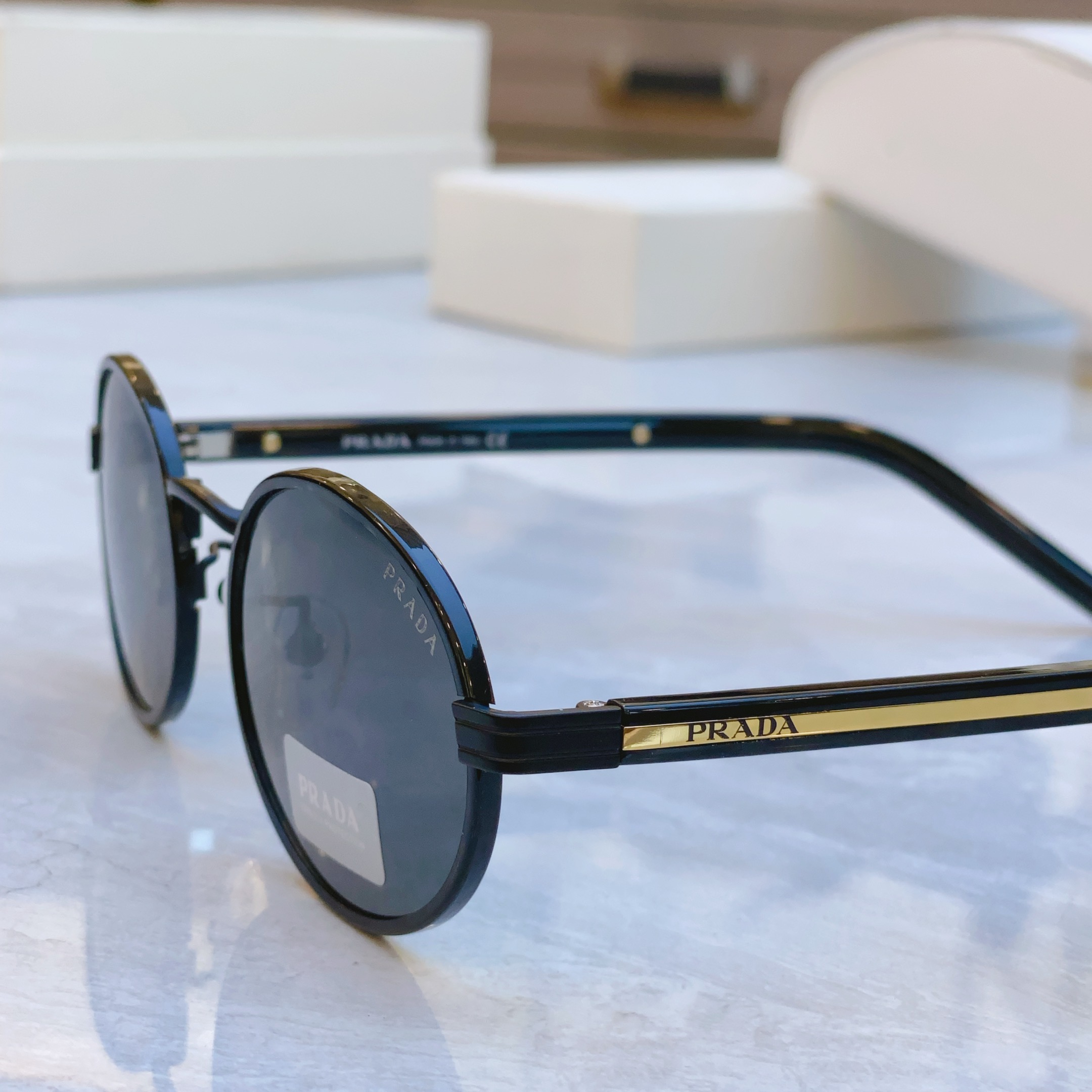 ，【PRAD*】普拉*达新款太阳镜，MODEL：PR B56S，SIZE：52口21-145
