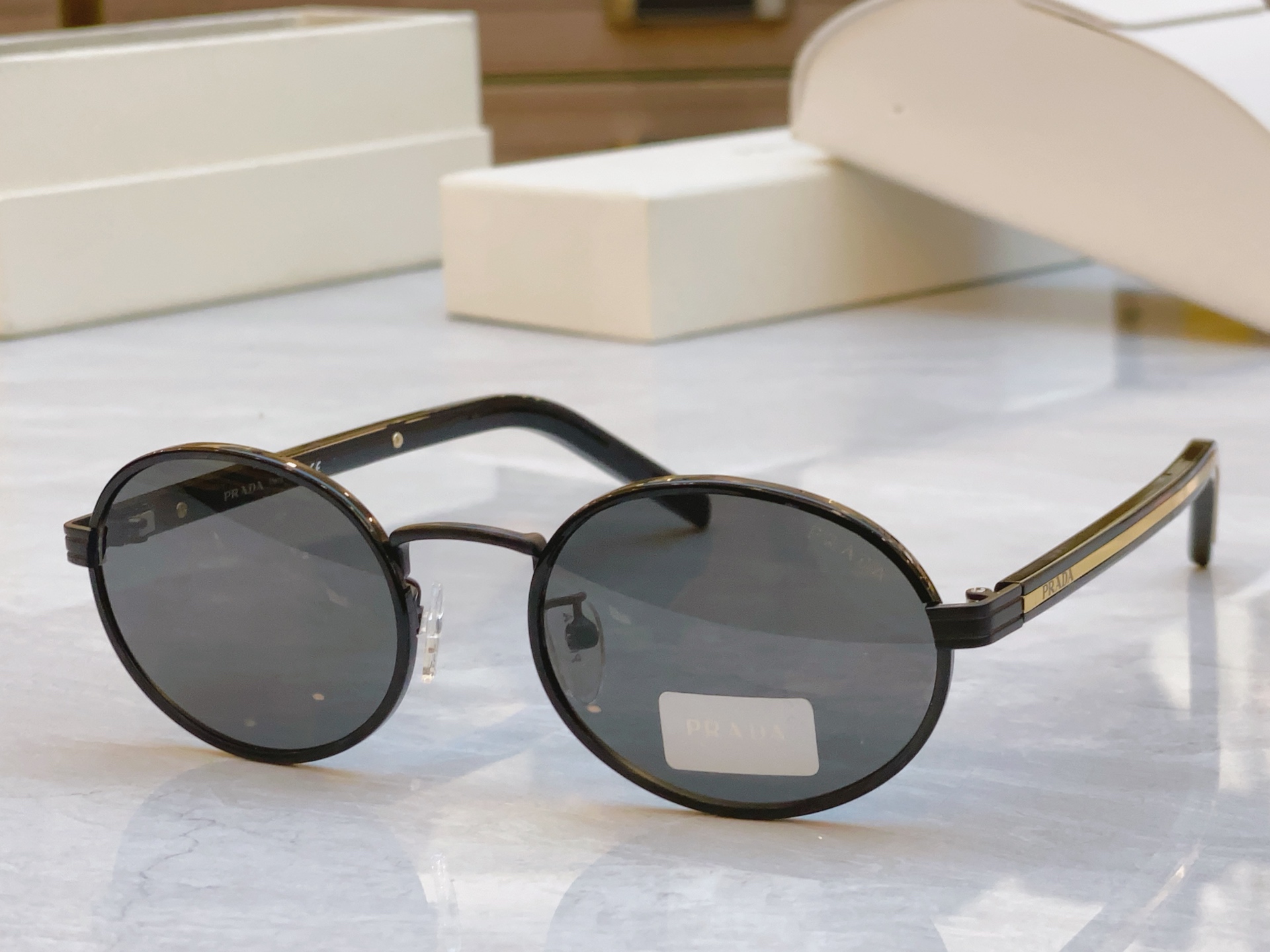 ，【PRAD*】普拉*达新款太阳镜，MODEL：PR B56S，SIZE：52口21-145