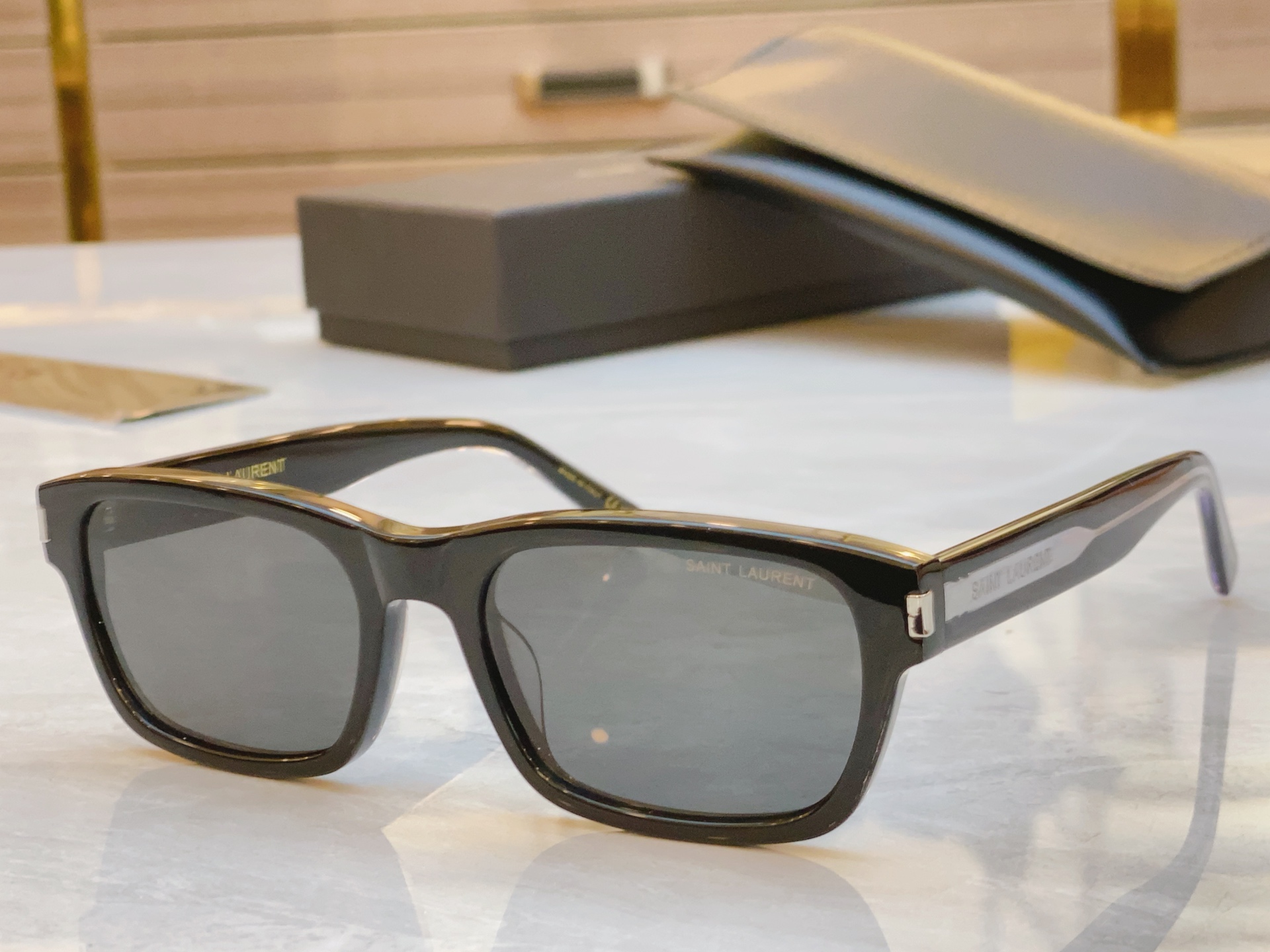 ，【SAINT LAUREN*】圣罗*兰新款太阳镜🕶️🕶️，MODEL：SL662，SIZE：55口19